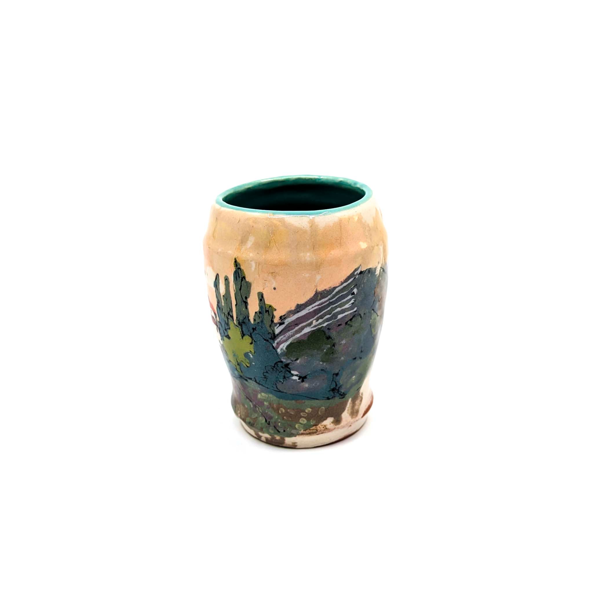 Diane Demers - Smith - Italian Village Mini Vase - VISUAL INDEX