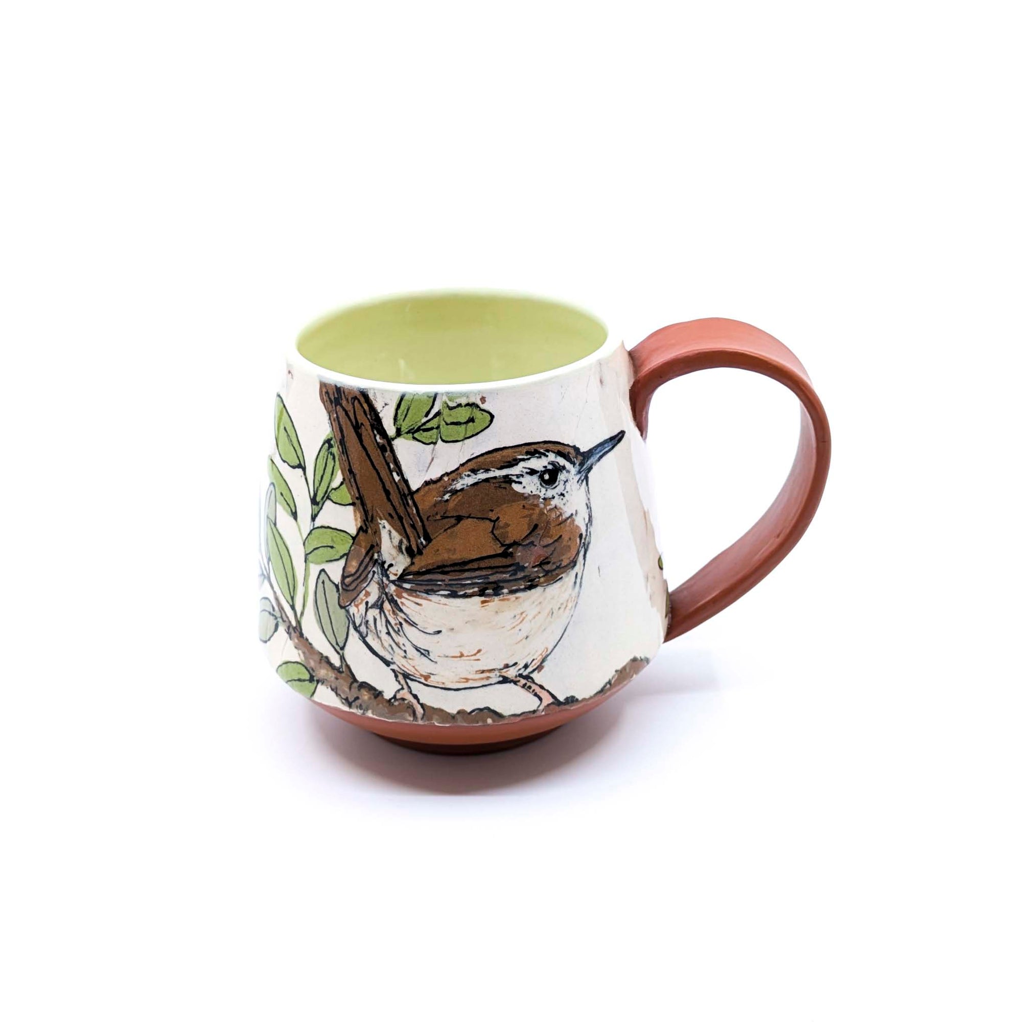 Wren on Branch Mug