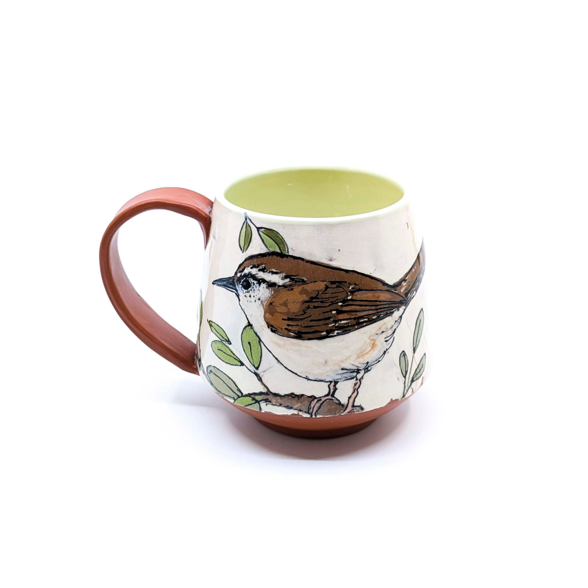 Wren on Branch Mug