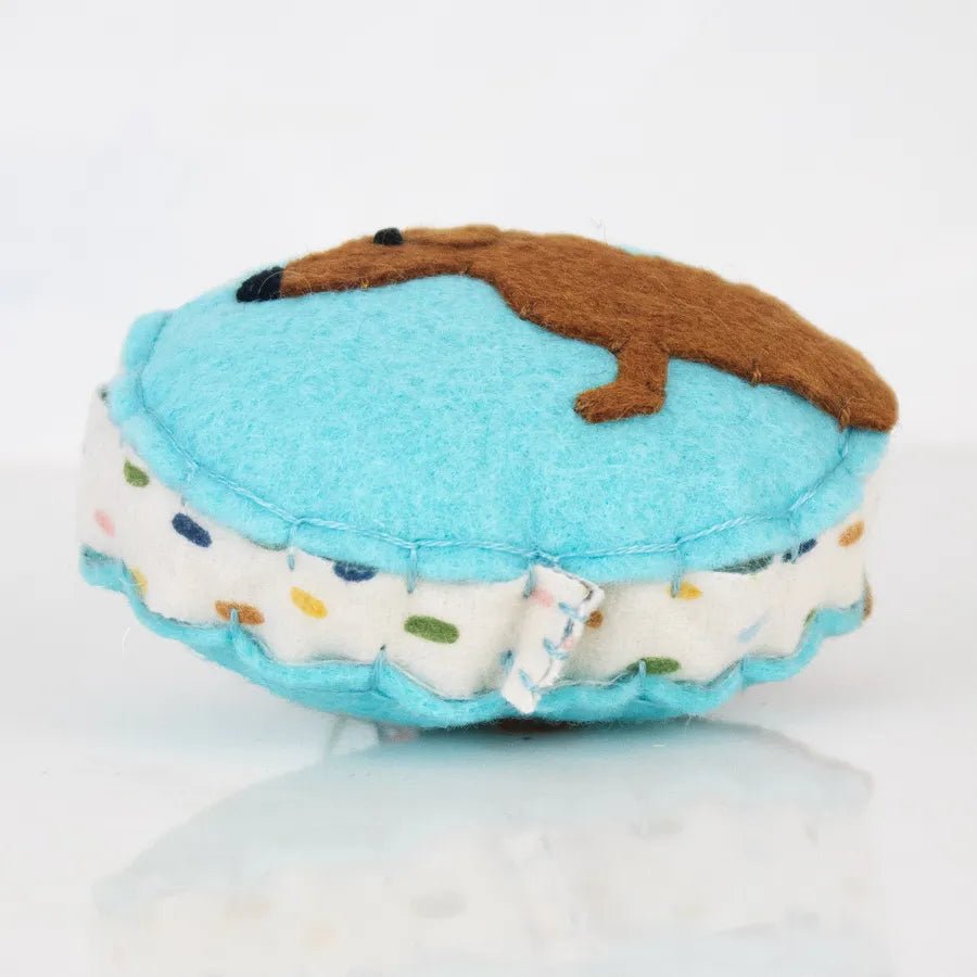 Modern as Folk - Dachschund - Two Sided Ornament - VISUAL INDEX