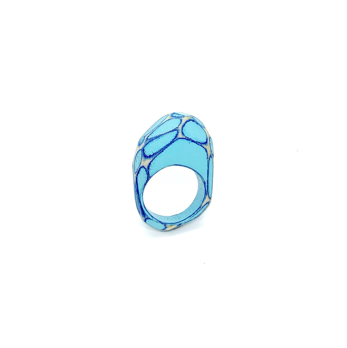 Bad Habits by Morgan Hill - Multifaceted Ring (reg) - Blue - VISUAL INDEX