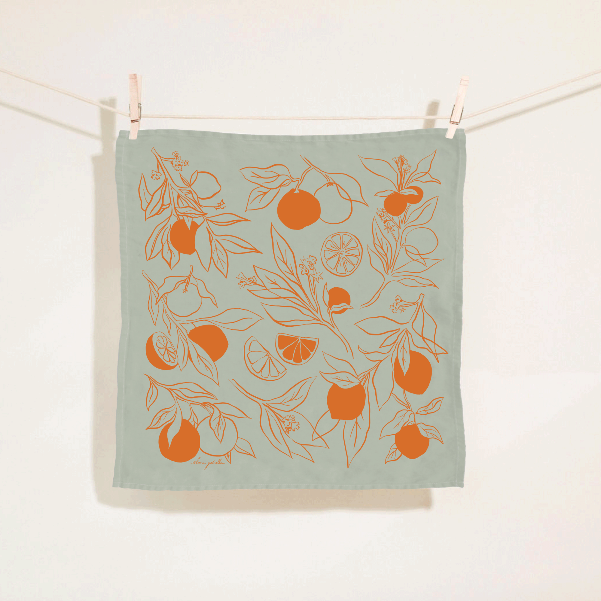 Clementine Napkins (set of 2)