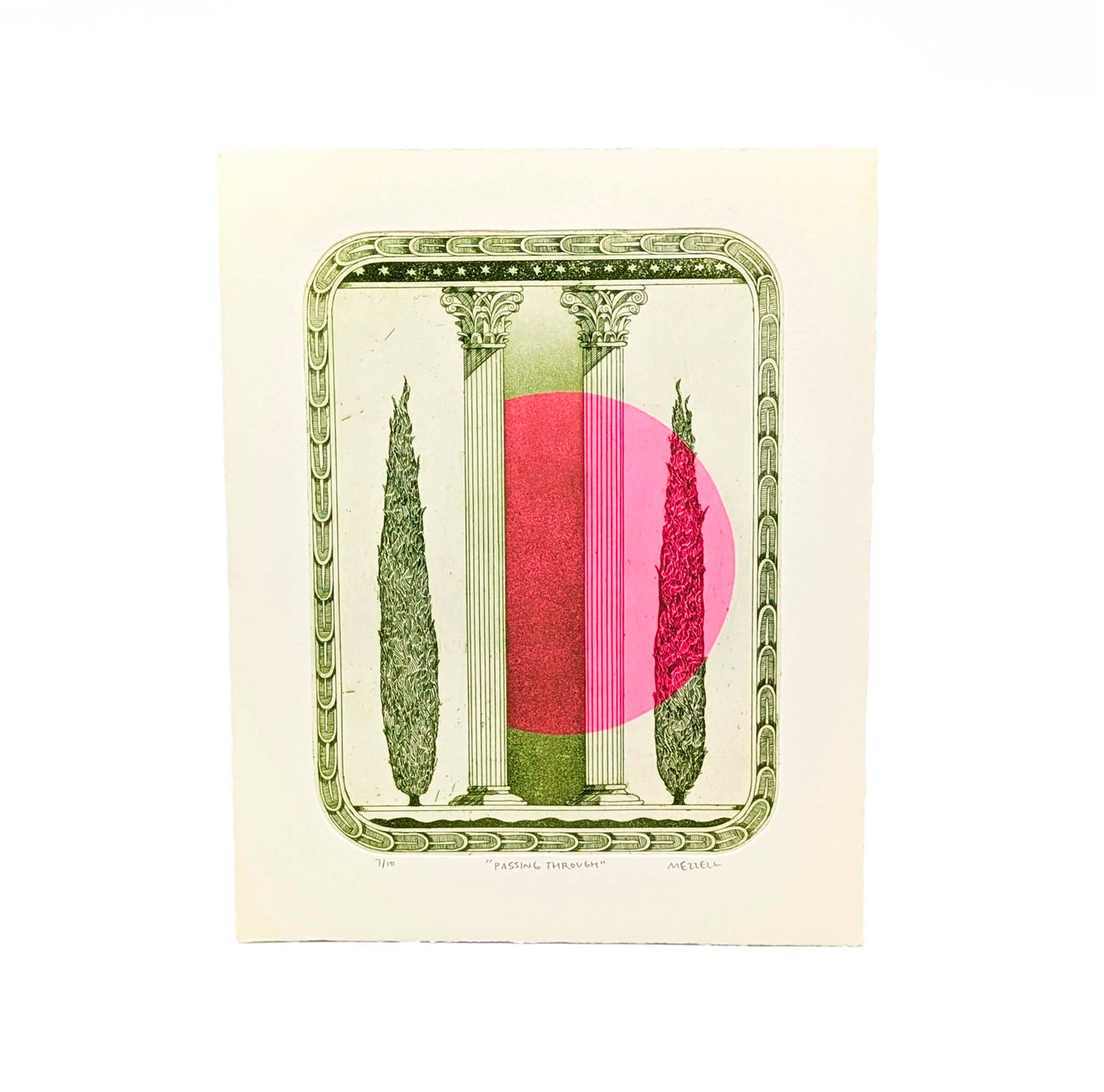 Passing Through (Emerald) -Print