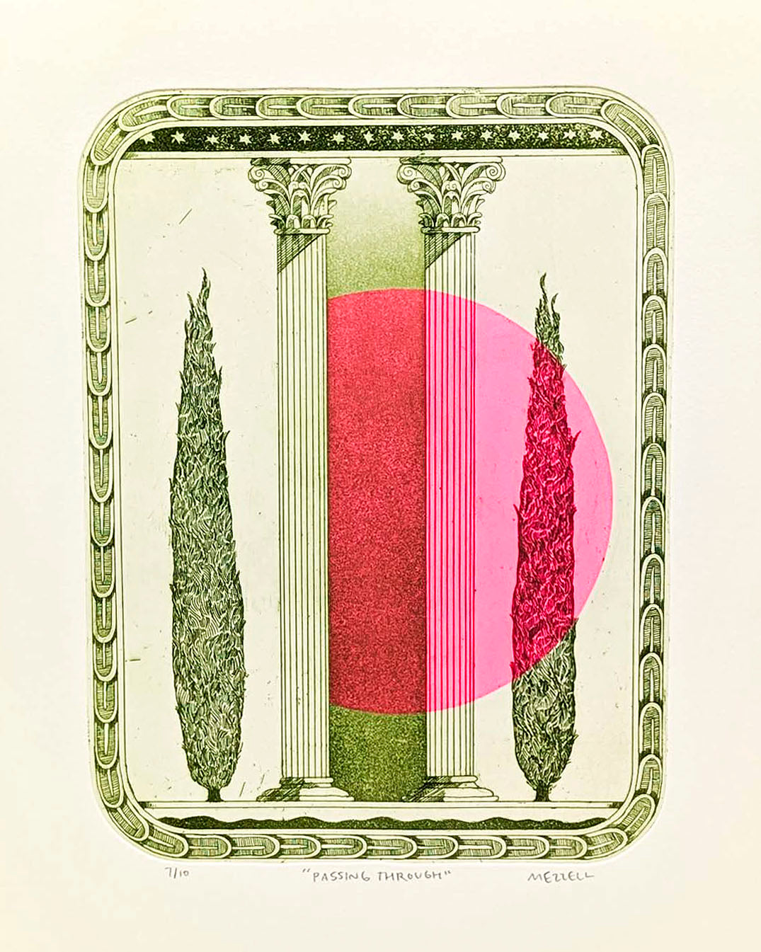 Passing Through (Emerald) -Print