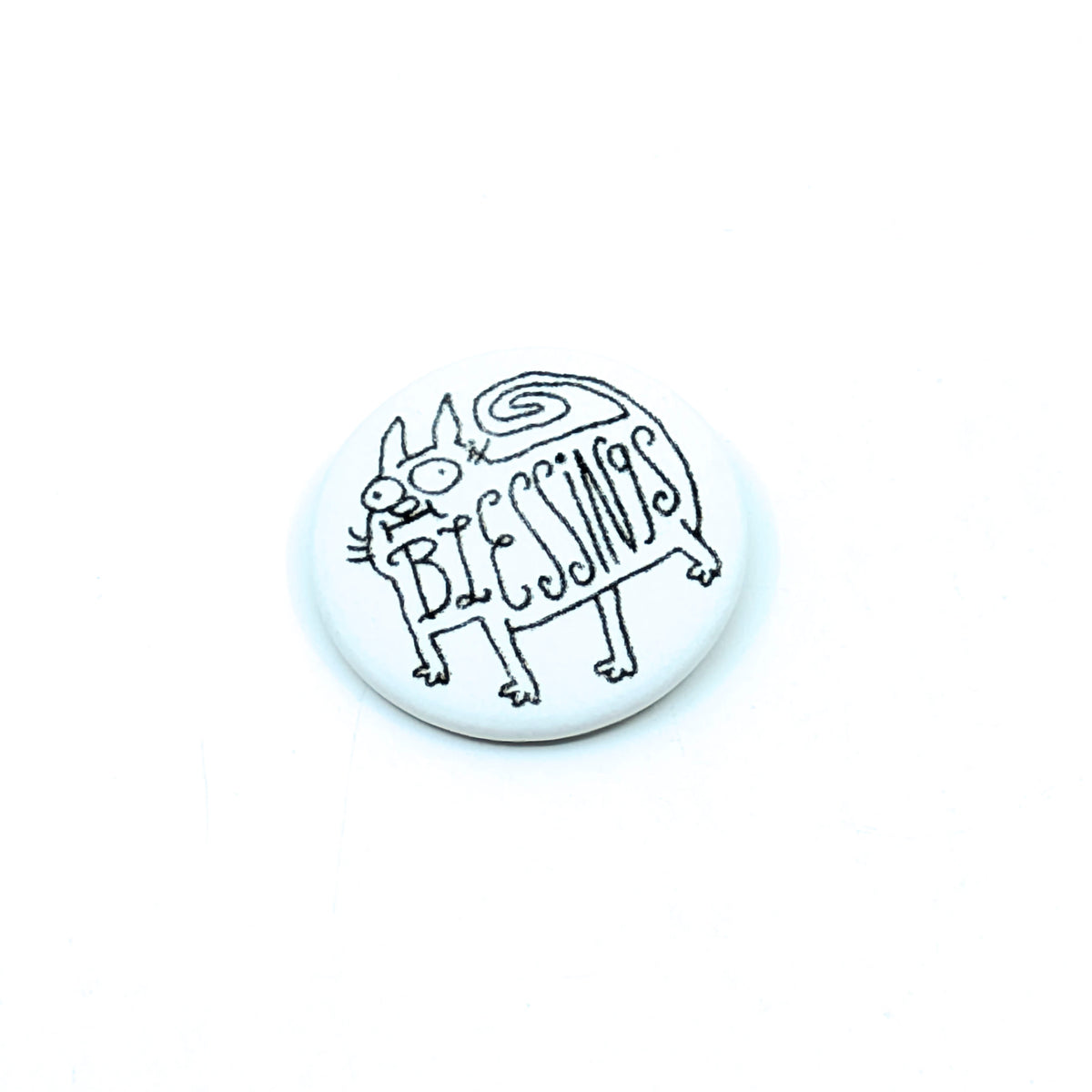 1.5” circle pinback buttons (15 Styles)