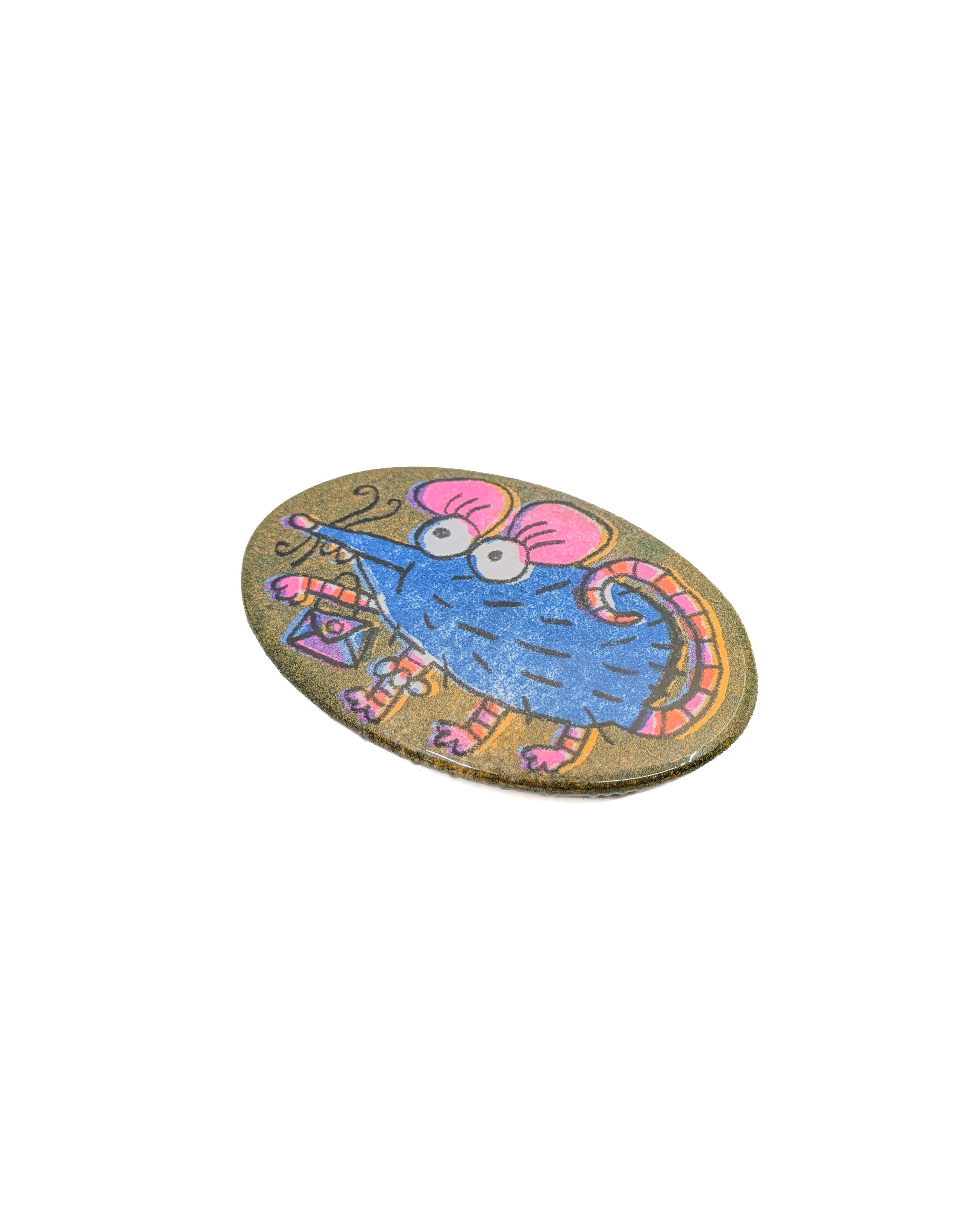 Oval Pinback Buttons