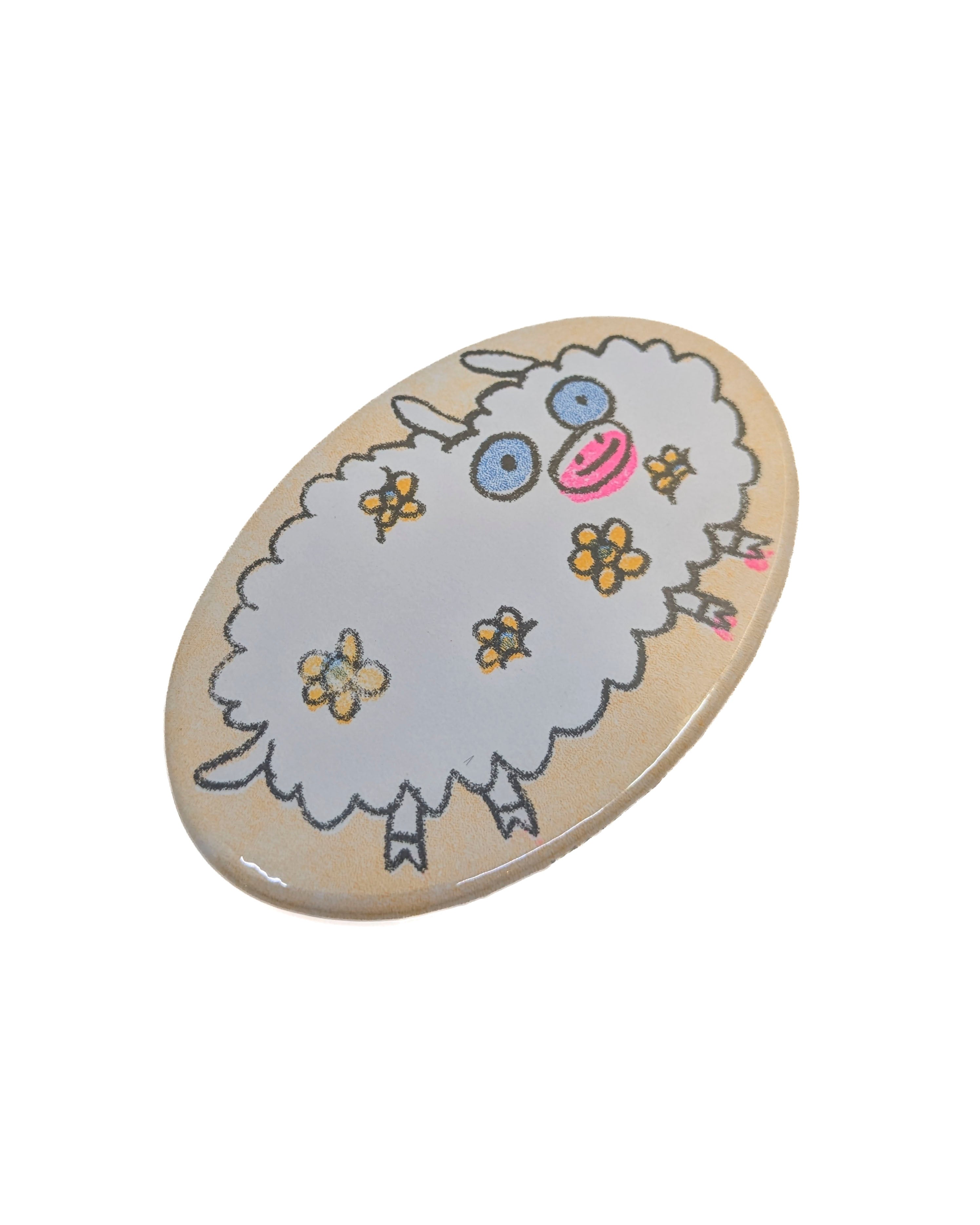 Oval Pinback Buttons