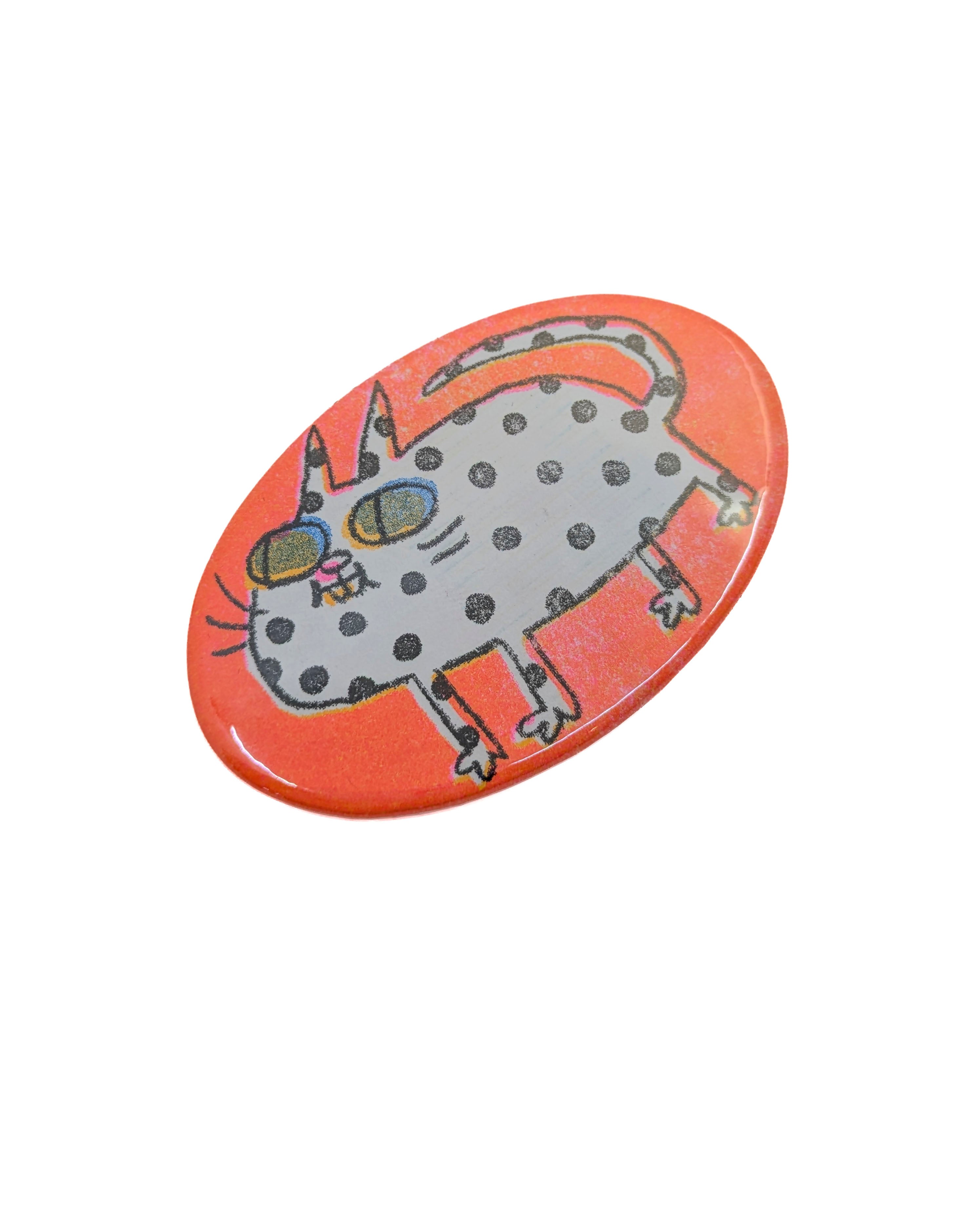 Oval Pinback Buttons