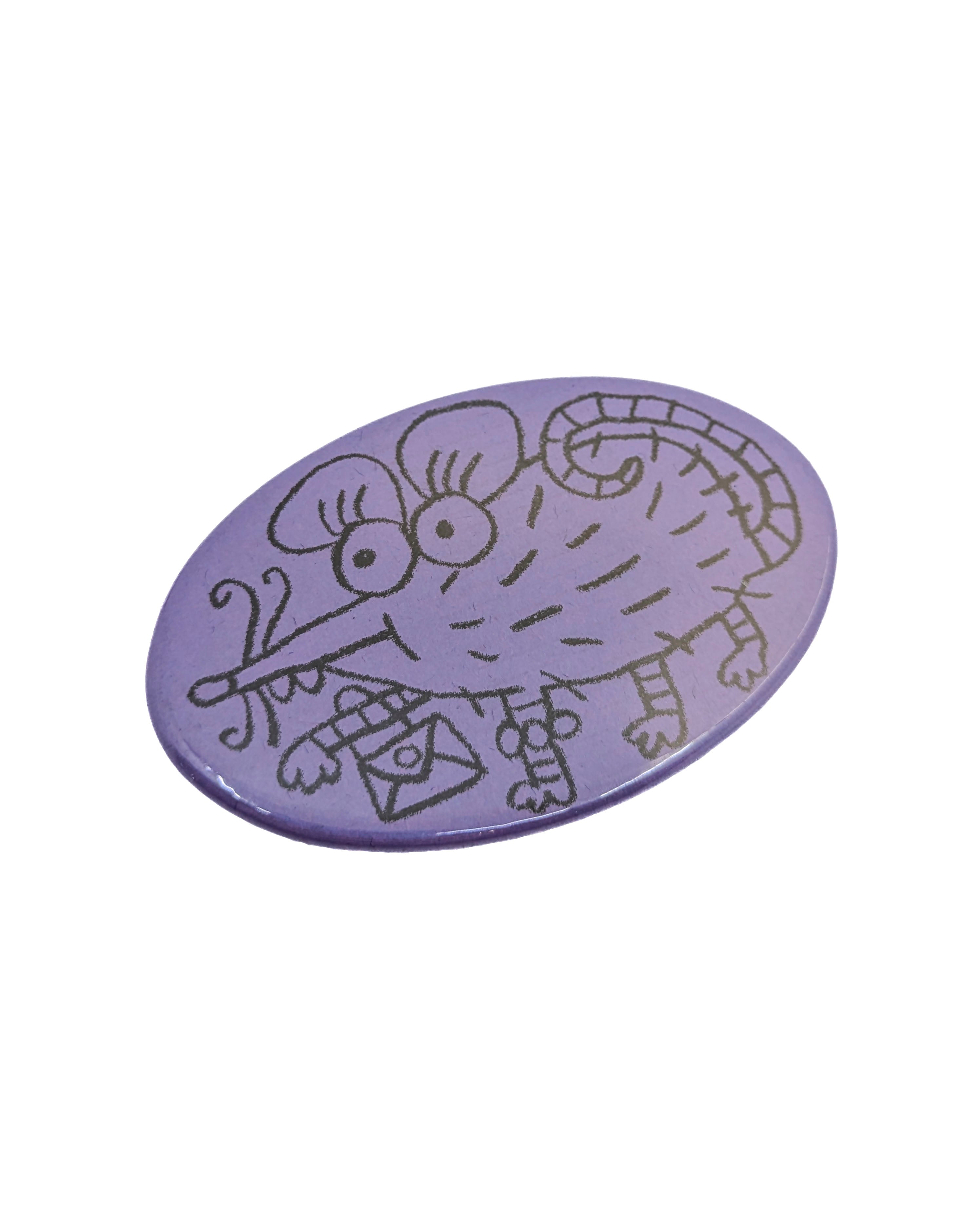 Oval Pinback Buttons