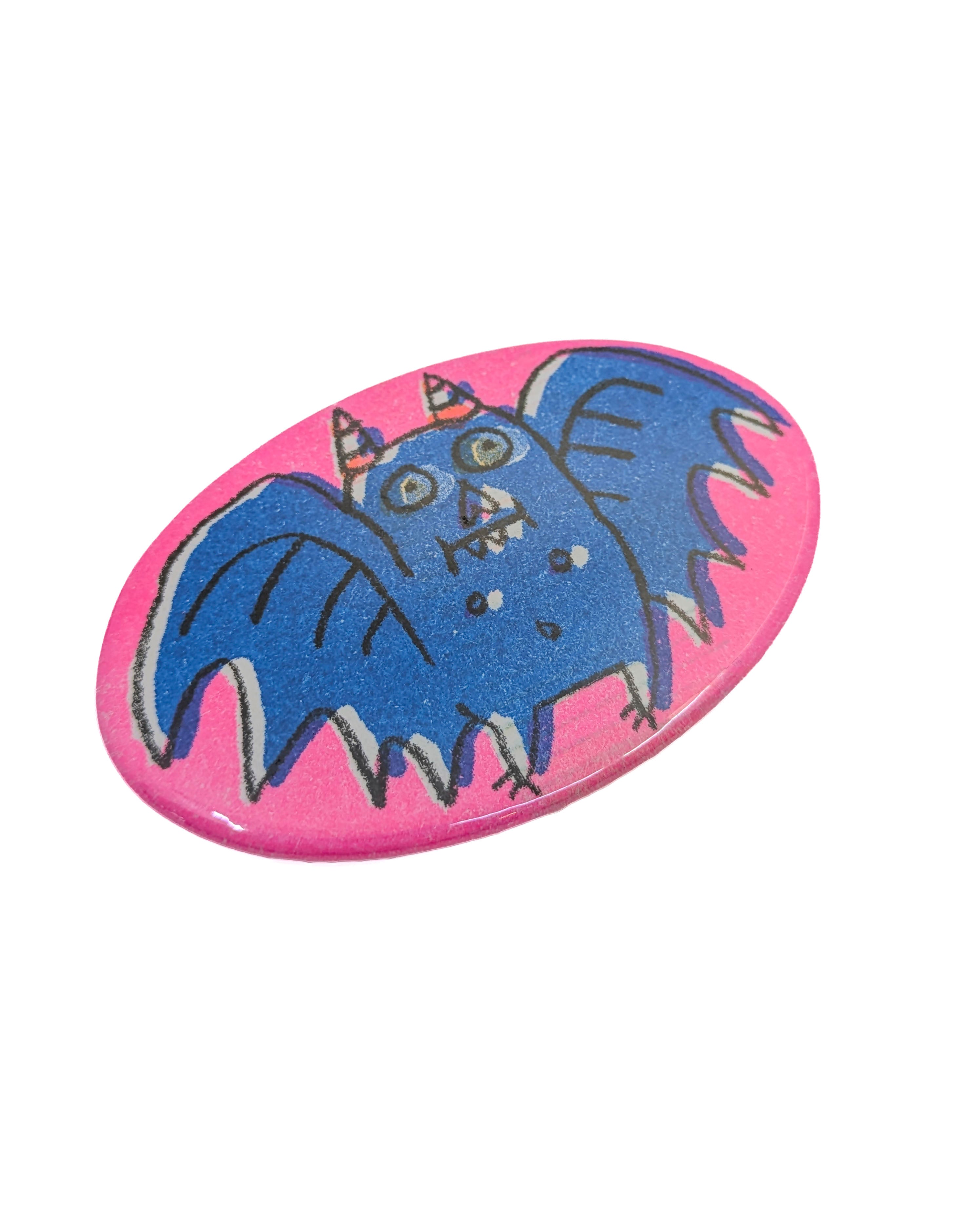 Oval Pinback Buttons