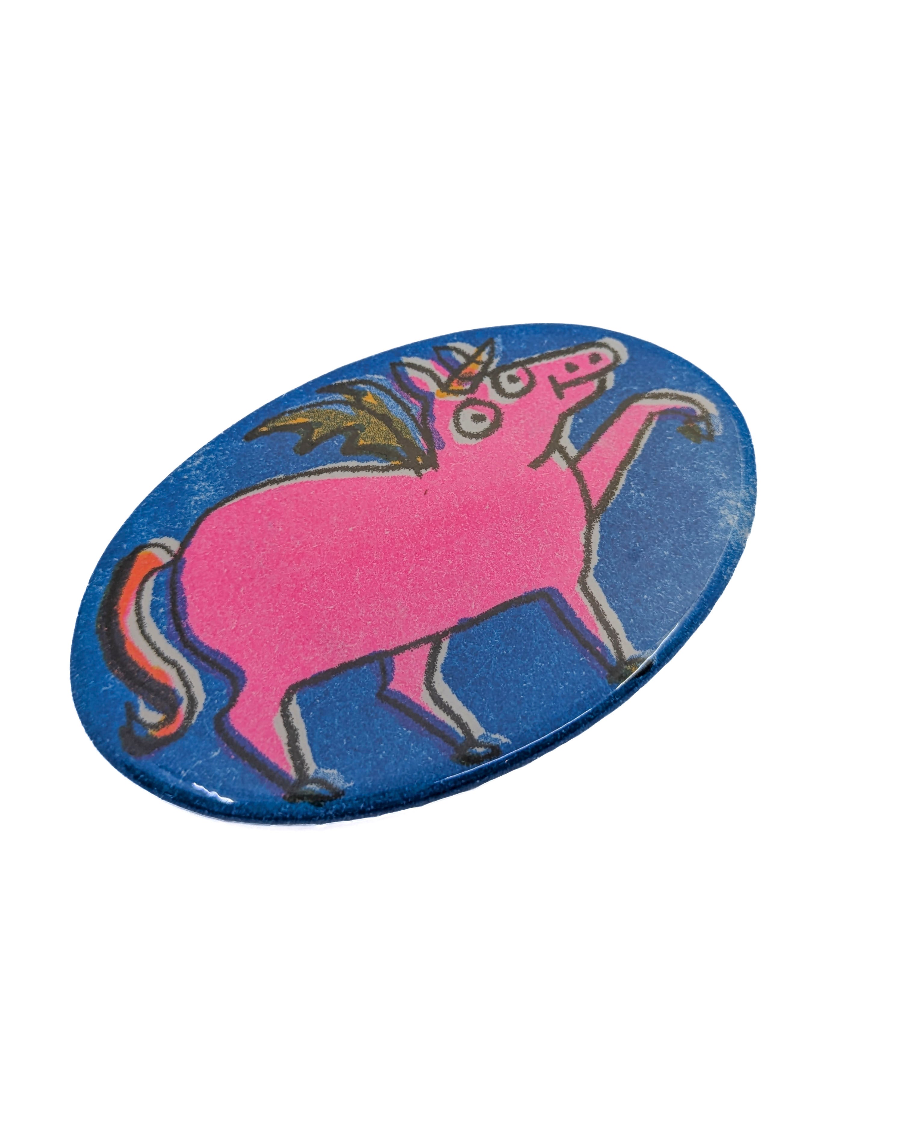 Oval Pinback Buttons