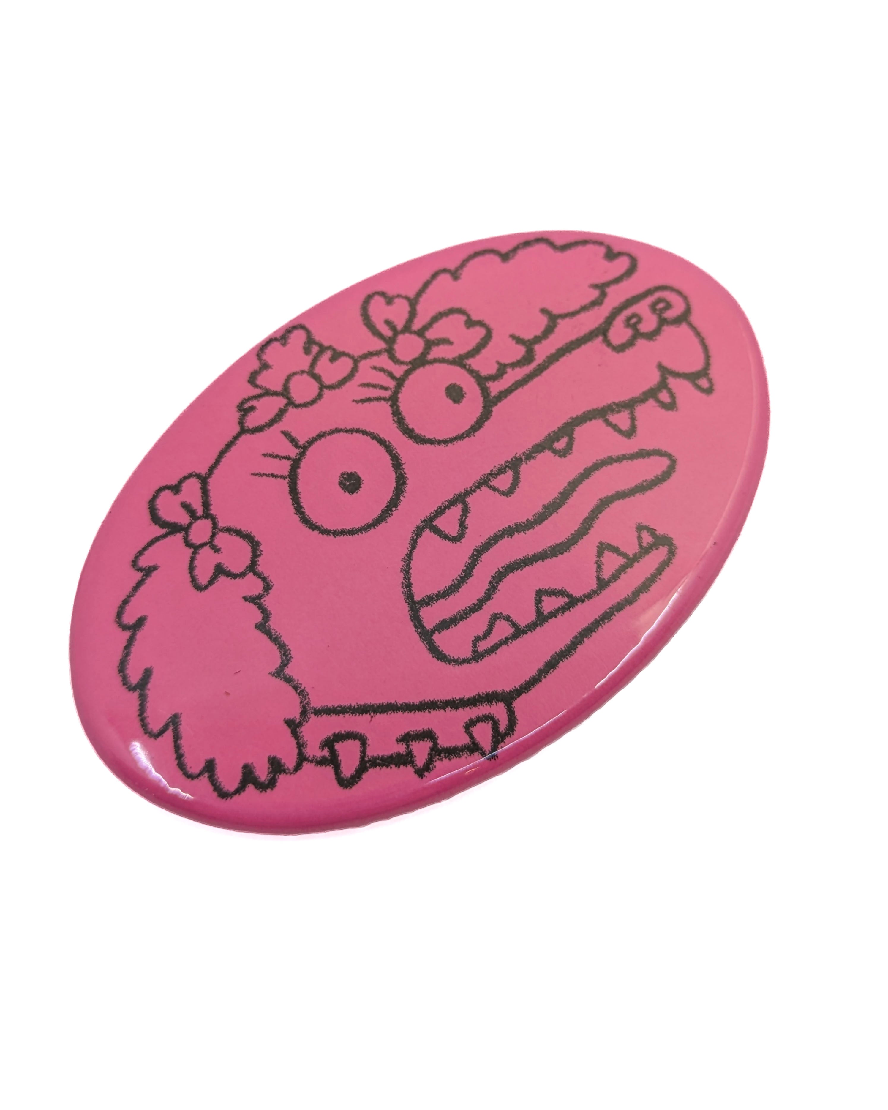 Oval Pinback Buttons