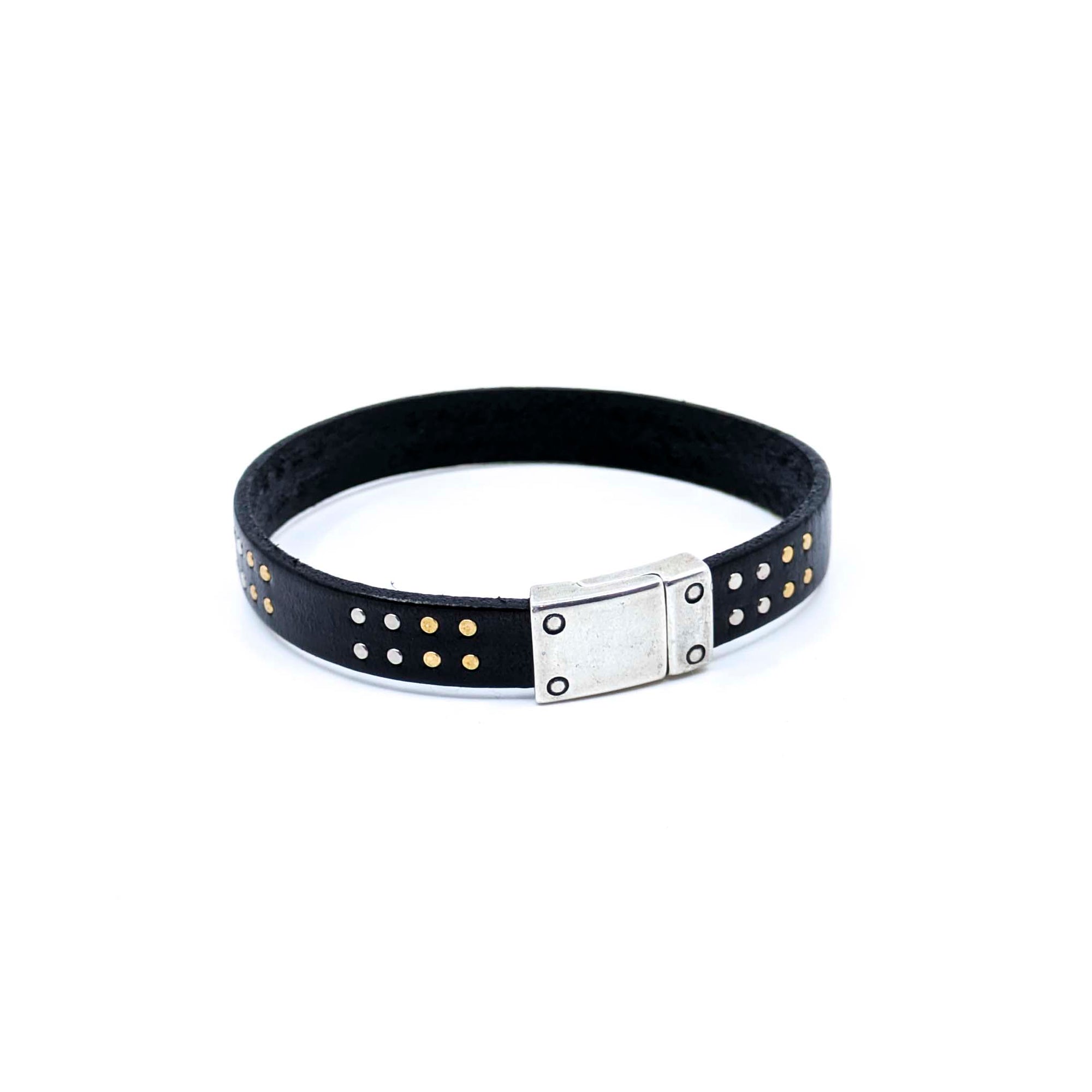 Rivet Bracelet- Black