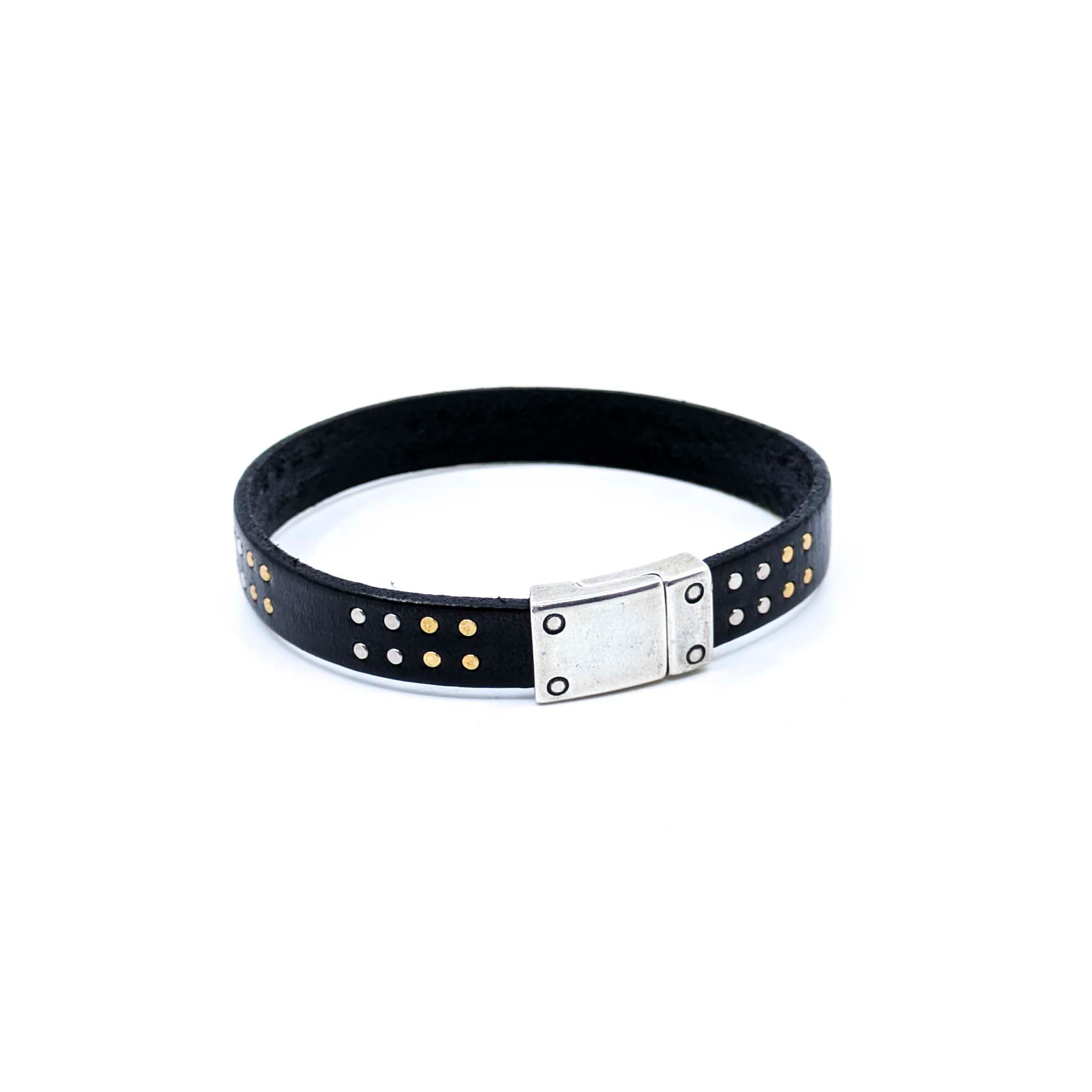 Rivet Bracelet- Black