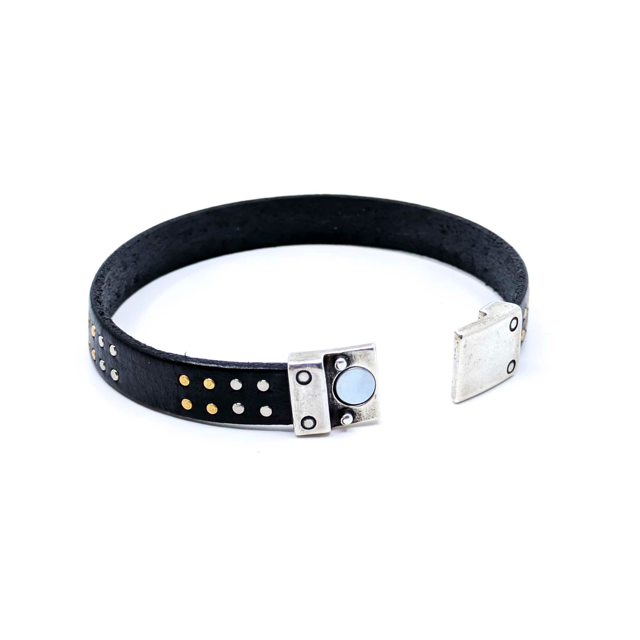 Rivet Bracelet- Black