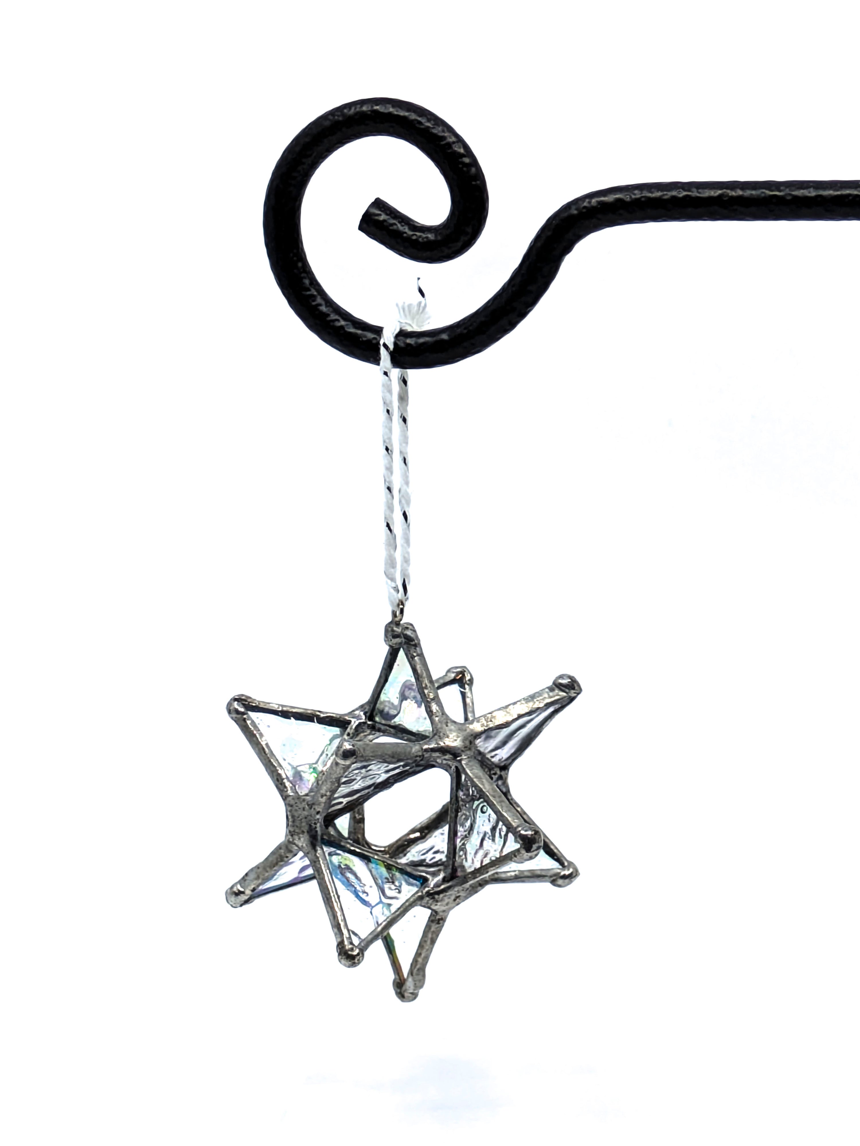 Silver Star Ornaments