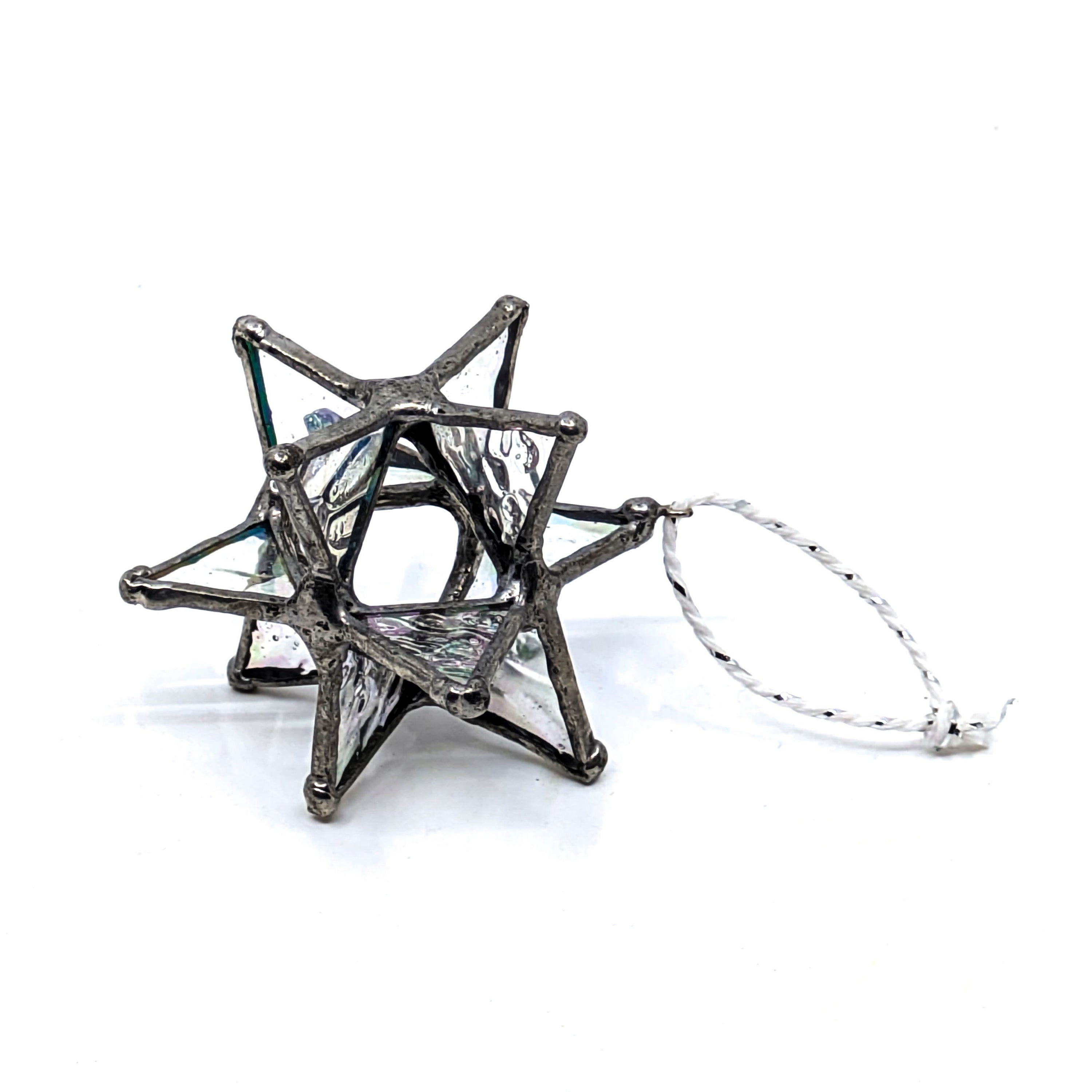 Silver Star Ornaments