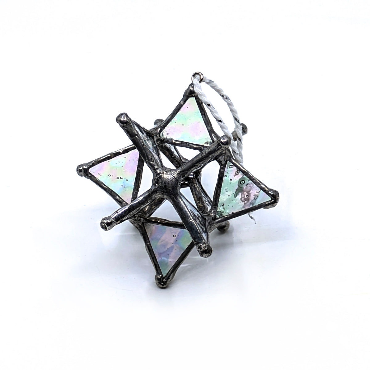 Silver Star Ornaments