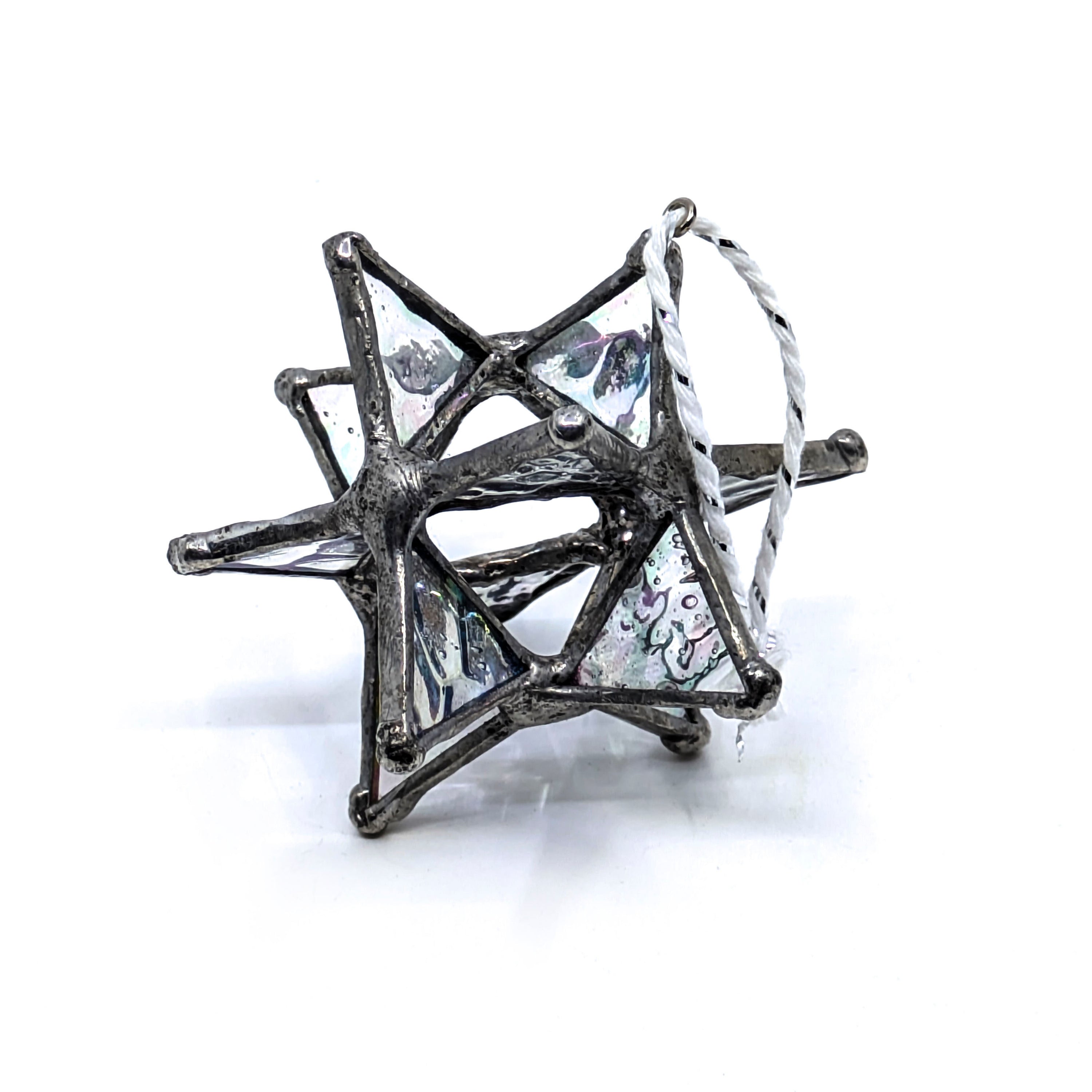 Silver Star Ornaments