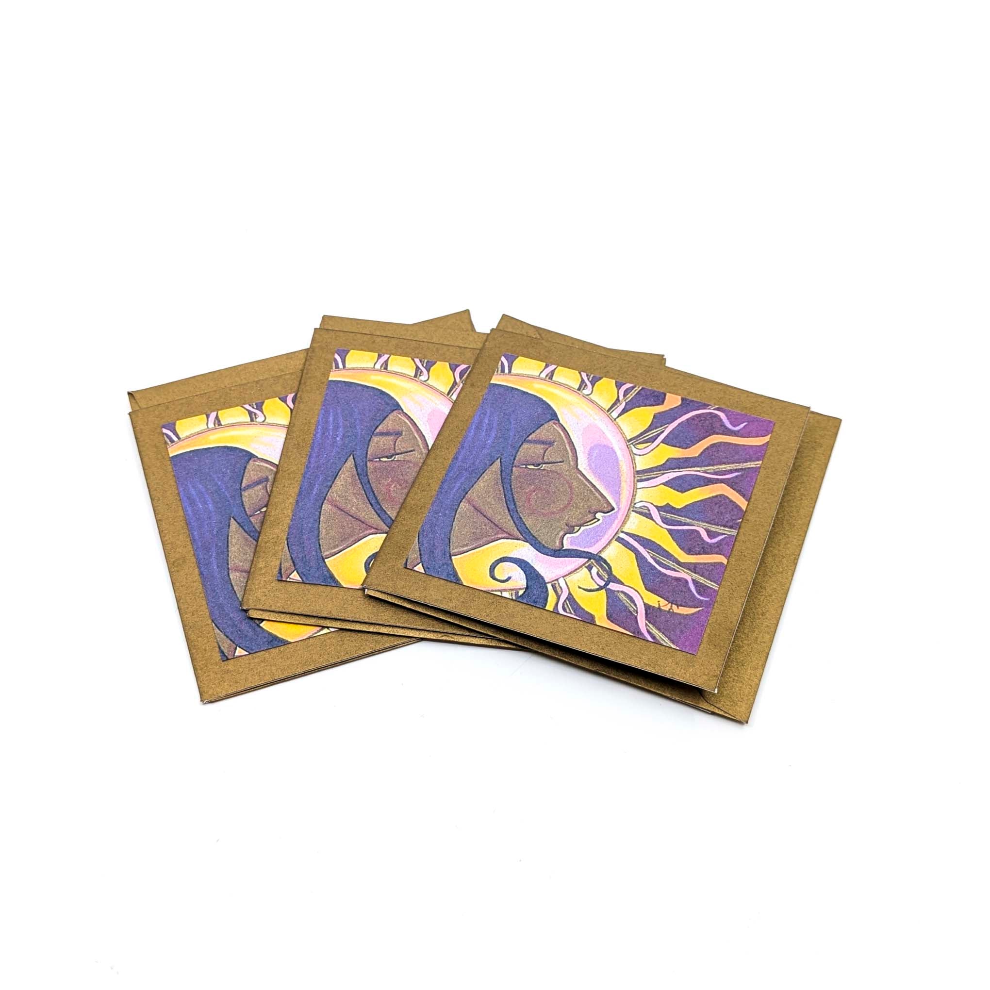 Garnet Goldman - Garnet Goldman - Gift Tags + Cards (Pack of 3) - Style 1 - VISUAL INDEX