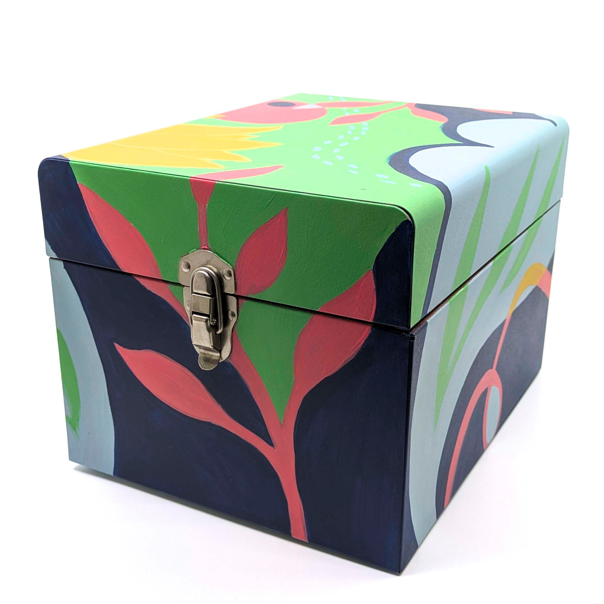 Large Floral Box