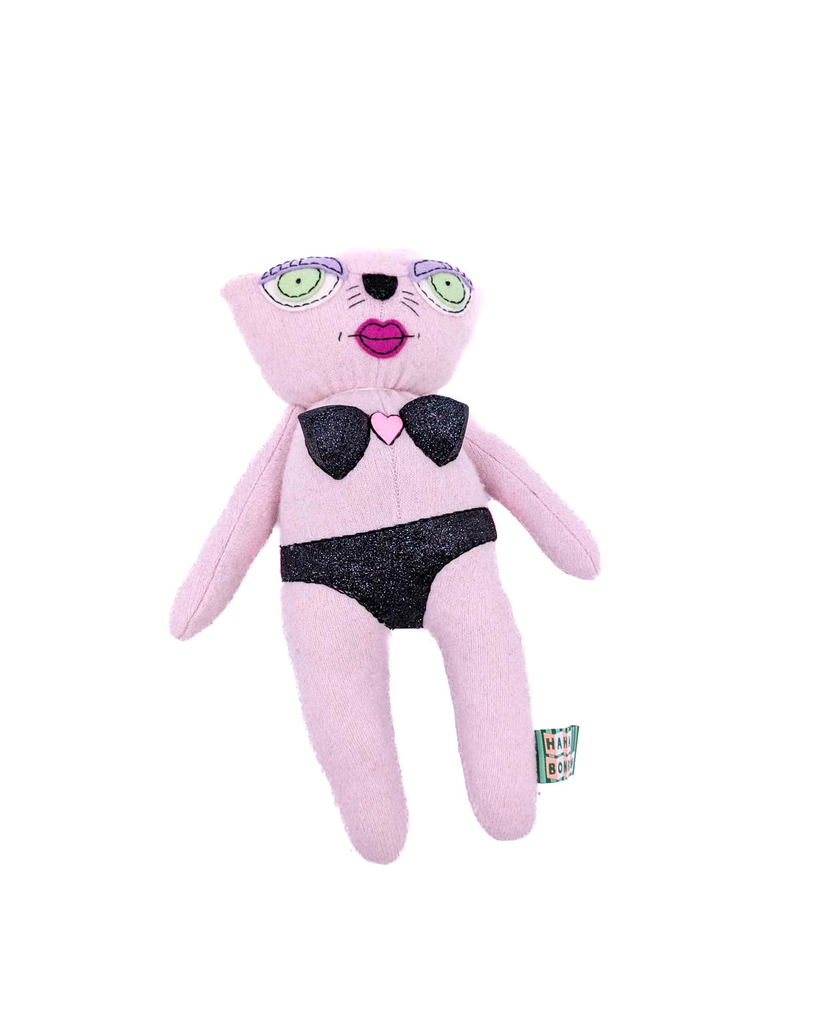 Titty Kitty in Pink- Stuffed Animal