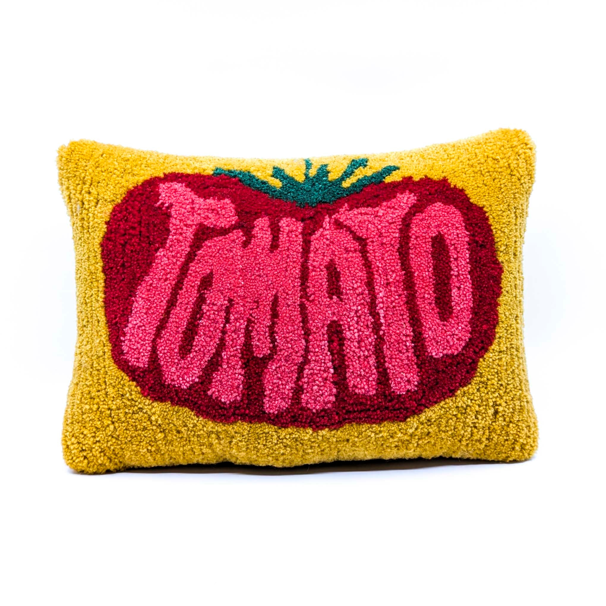 Tufted Pillows (Grow Up, Tomato, Worms)