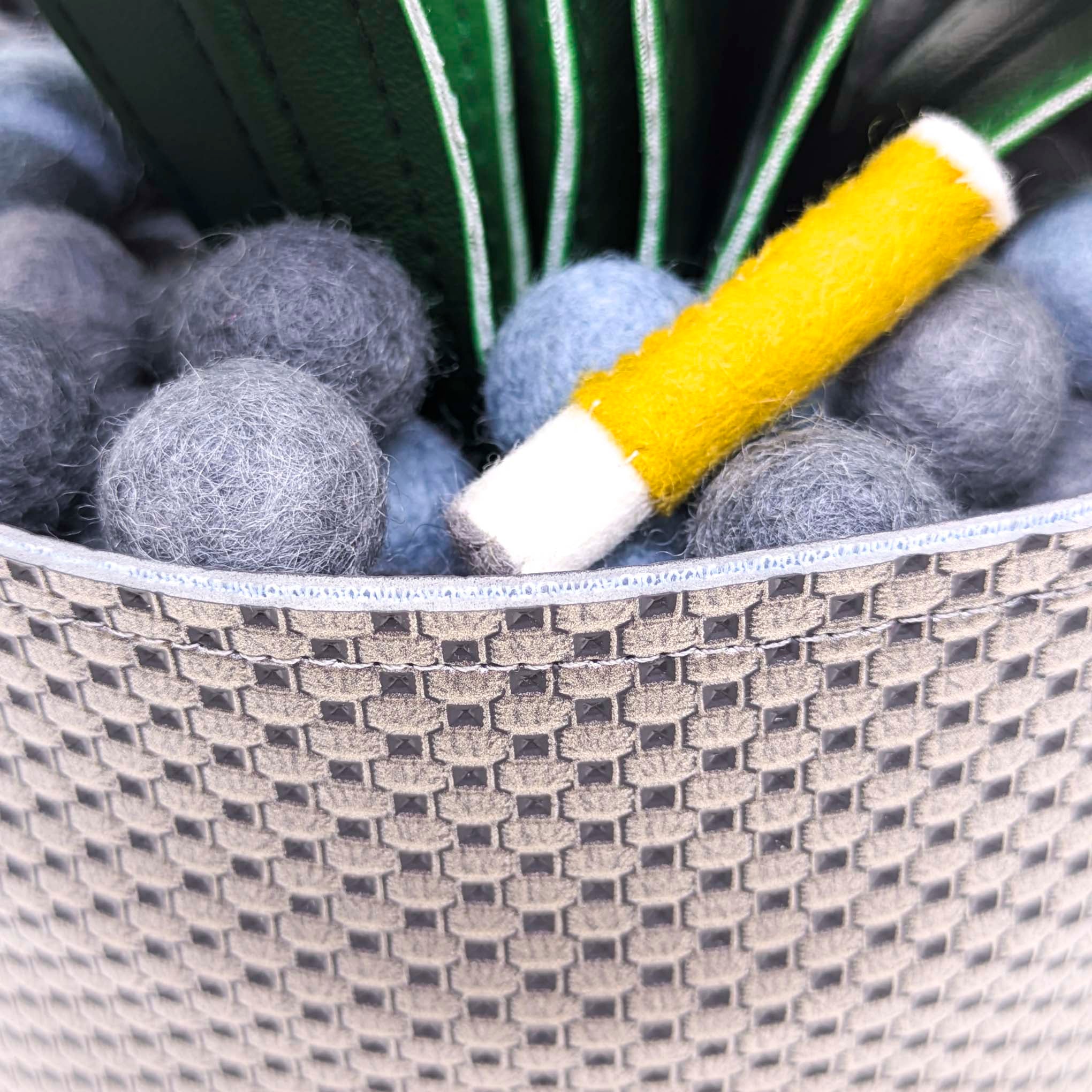 Large Fake Plant (Scarlet Star- Silver Pot)