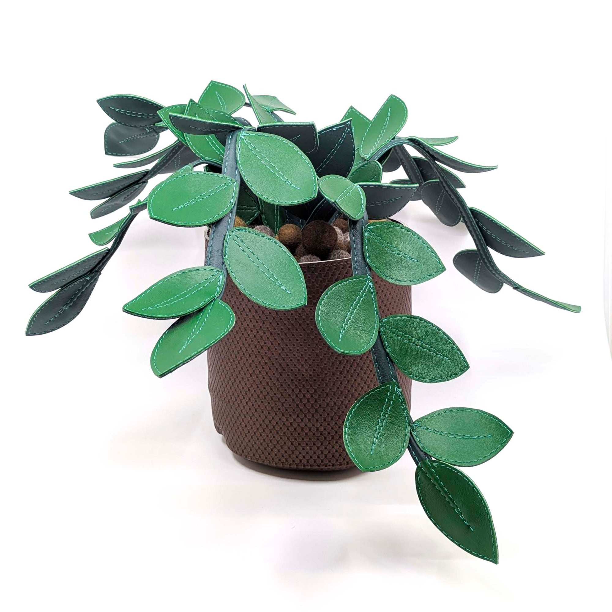 Large Fake Plant (Hoya-Brown Pot)