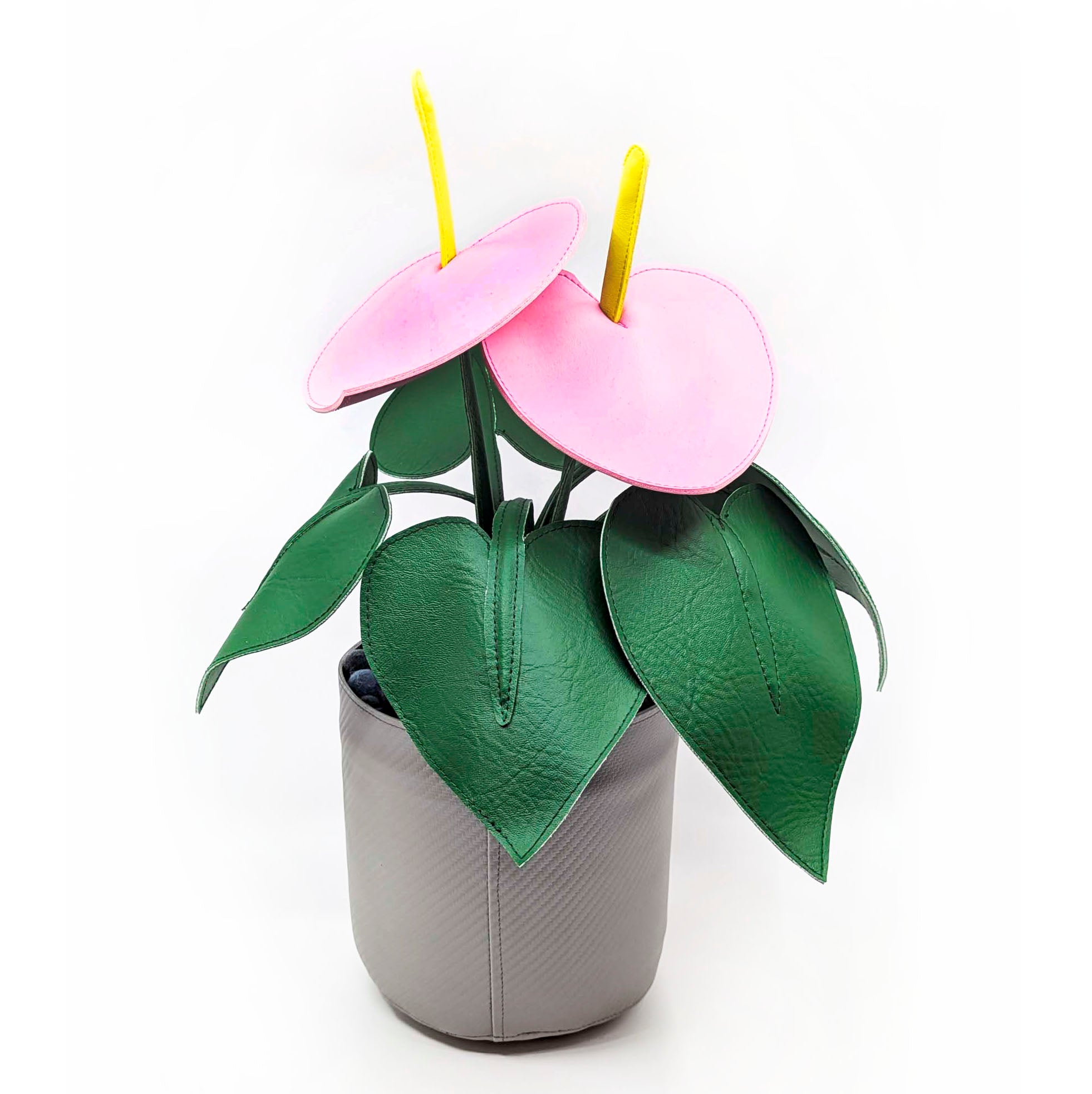 Large Fake Plant (Pink Anthurium)