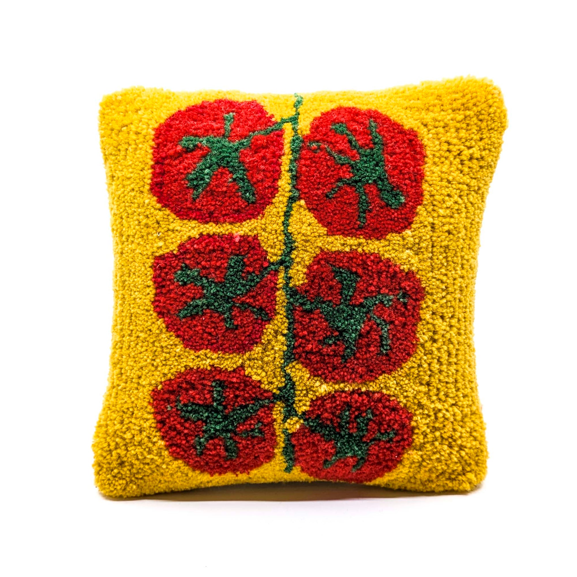 Tufted Pillows (Tomatoes, Smileys)