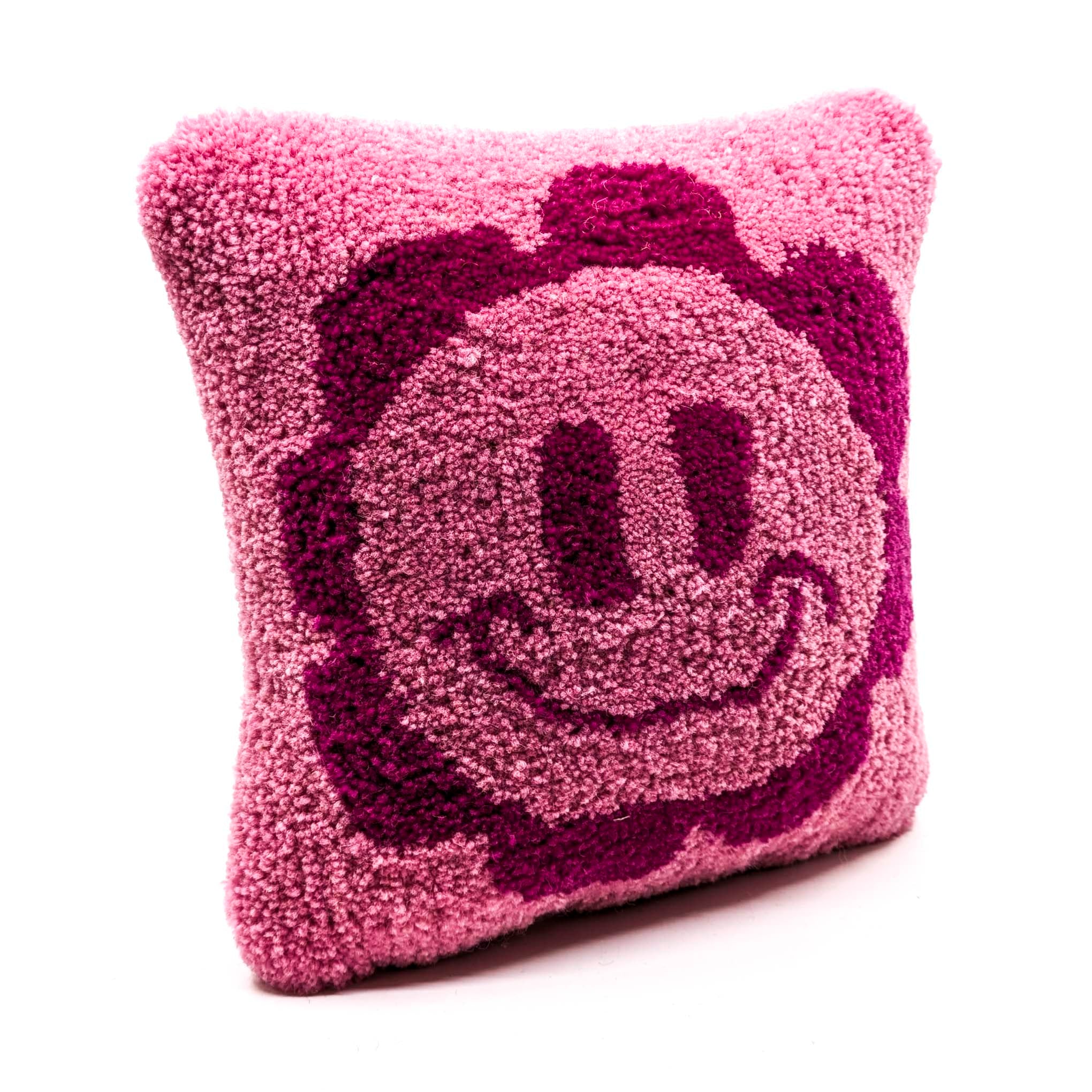 Tufted Pillows (Tomatoes, Smileys)
