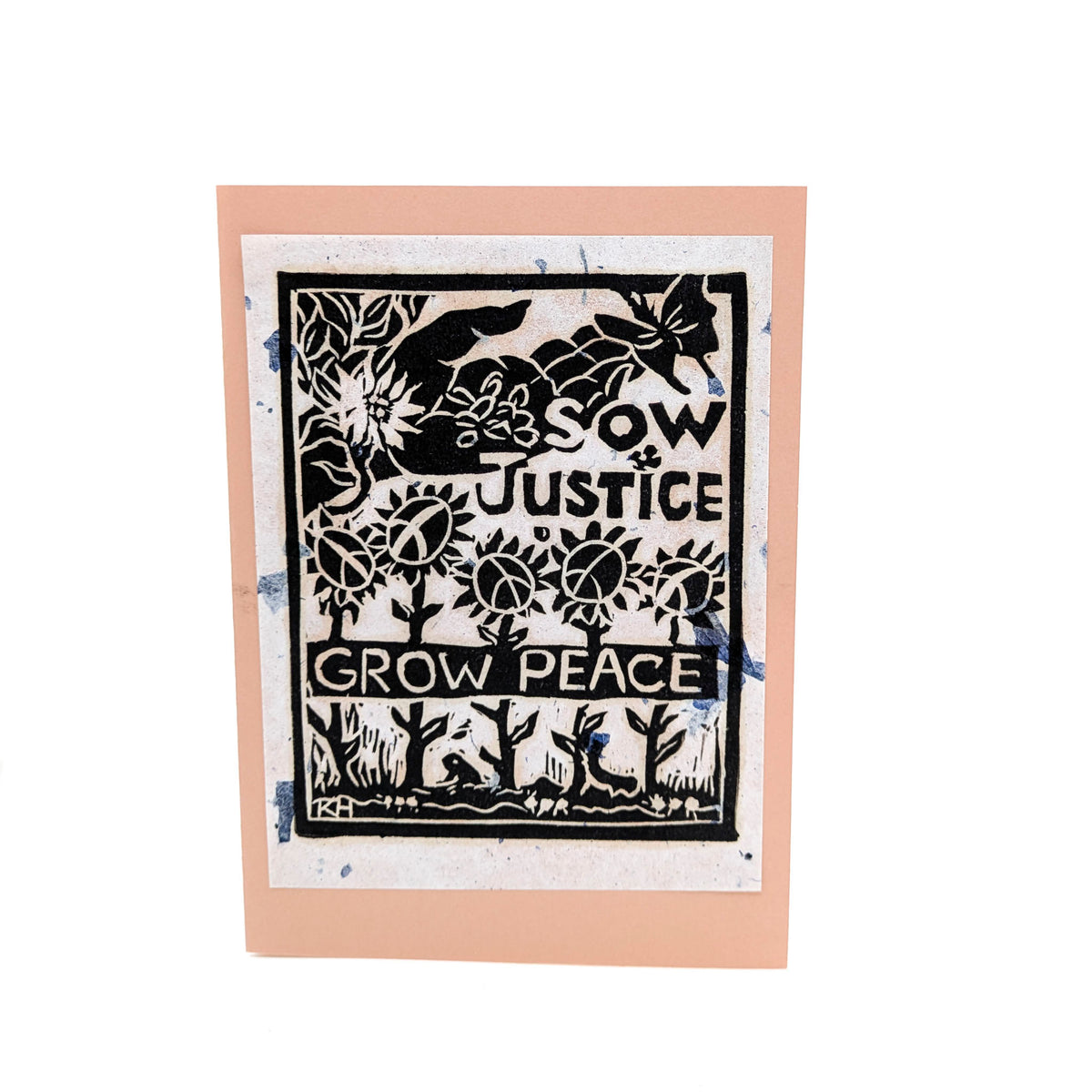 Kara Hammond - Sow Justice, Grow Peace - Card - Style 1 - VISUAL INDEX
