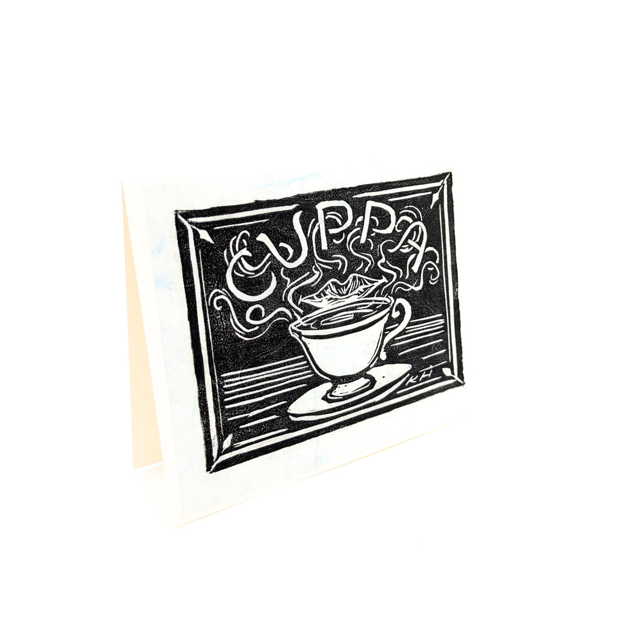 Kara Hammond - Cuppa - Card - Light Blue - VISUAL INDEX