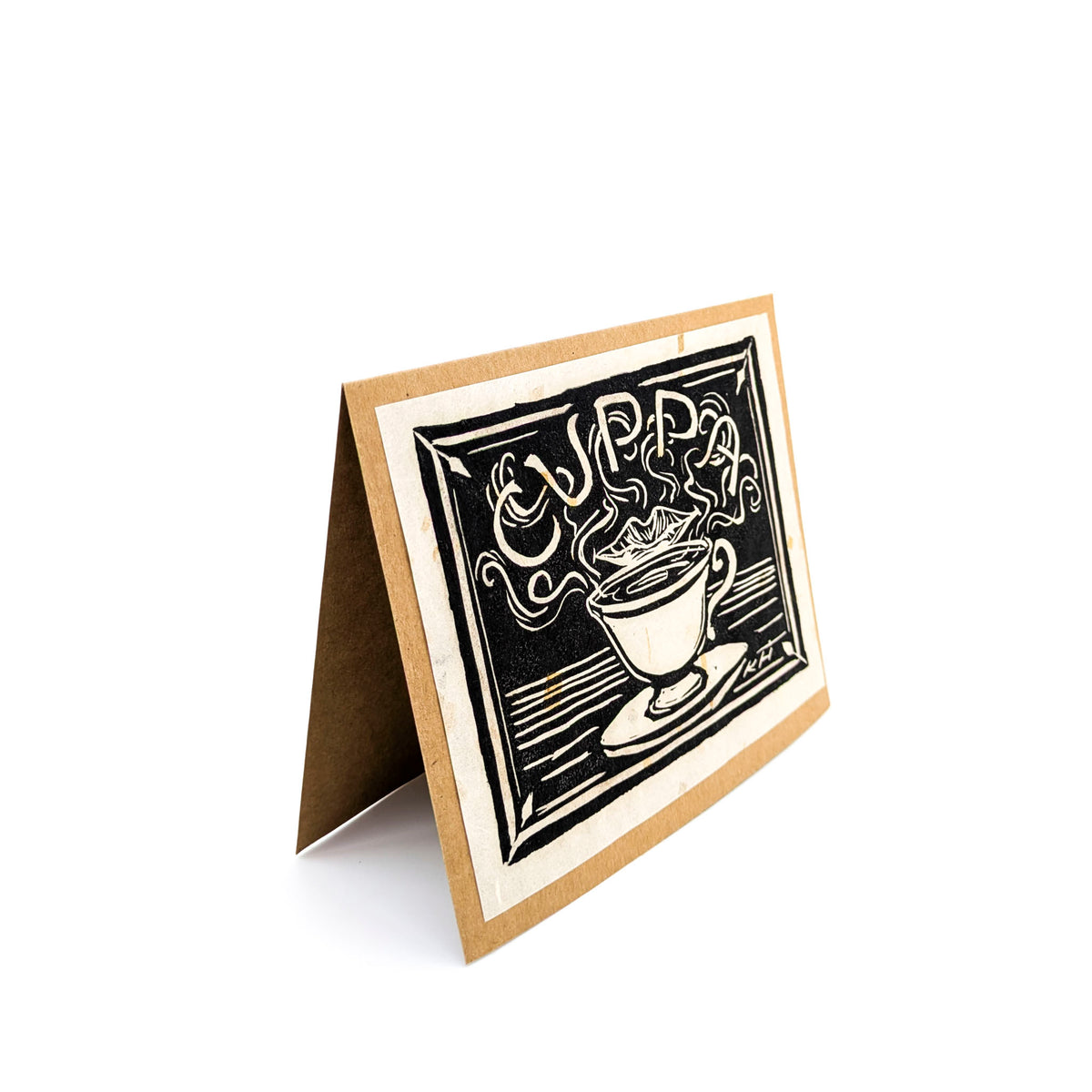 Kara Hammond - Cuppa - Card - Cream - VISUAL INDEX