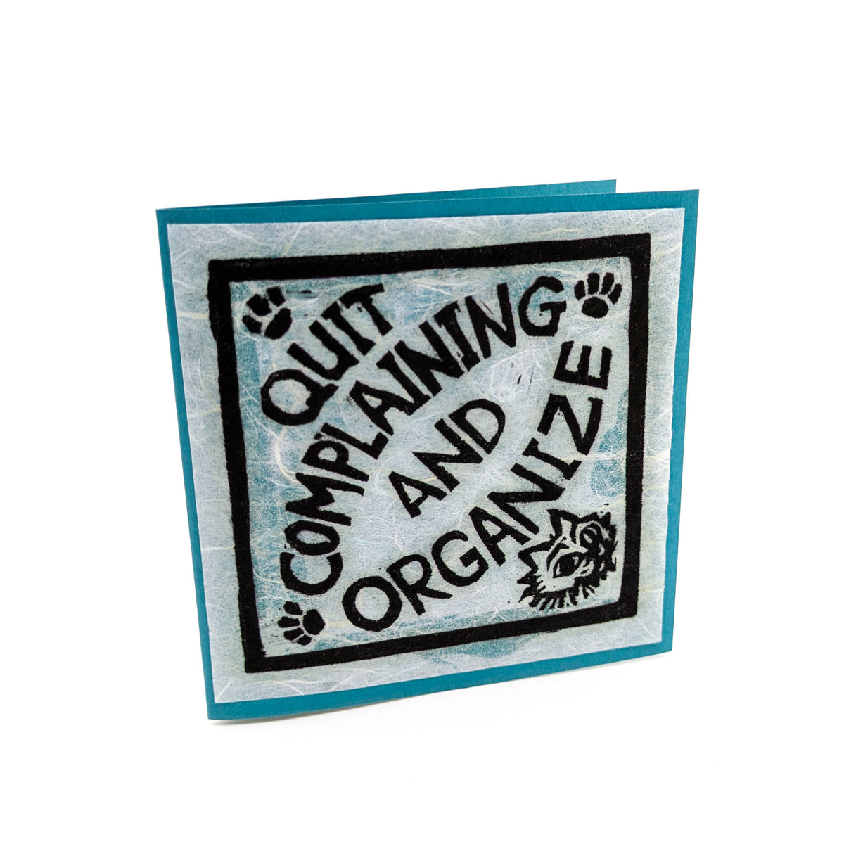 Kara Hammond - Quit Complaining and Organize - Card - White - VISUAL INDEX