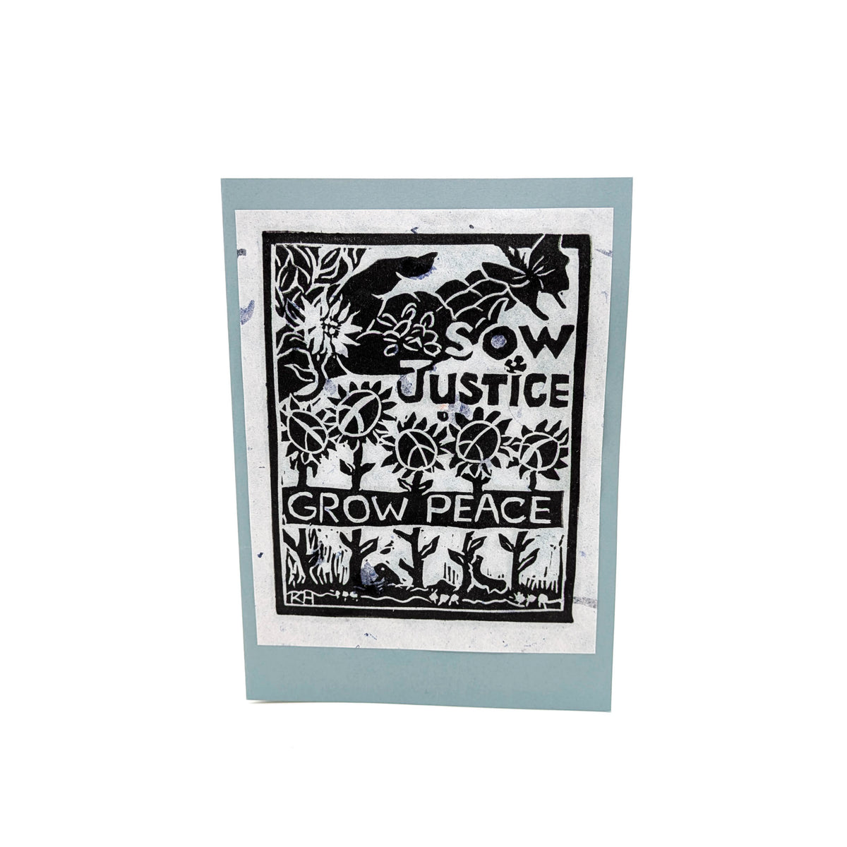 Kara Hammond - Sow Justice, Grow Peace - Card - Style 8 - VISUAL INDEX