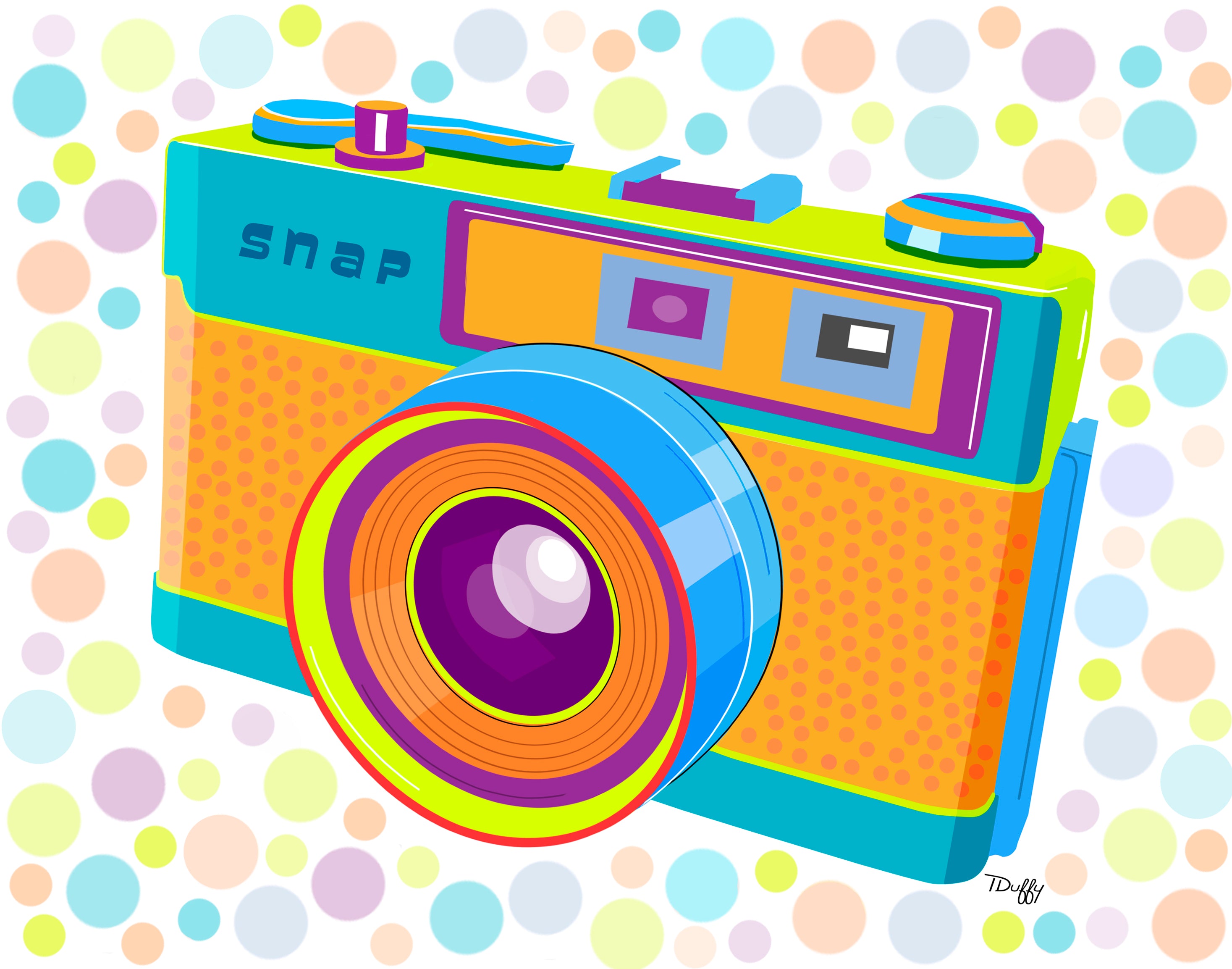 Happy Snap- Wall Work