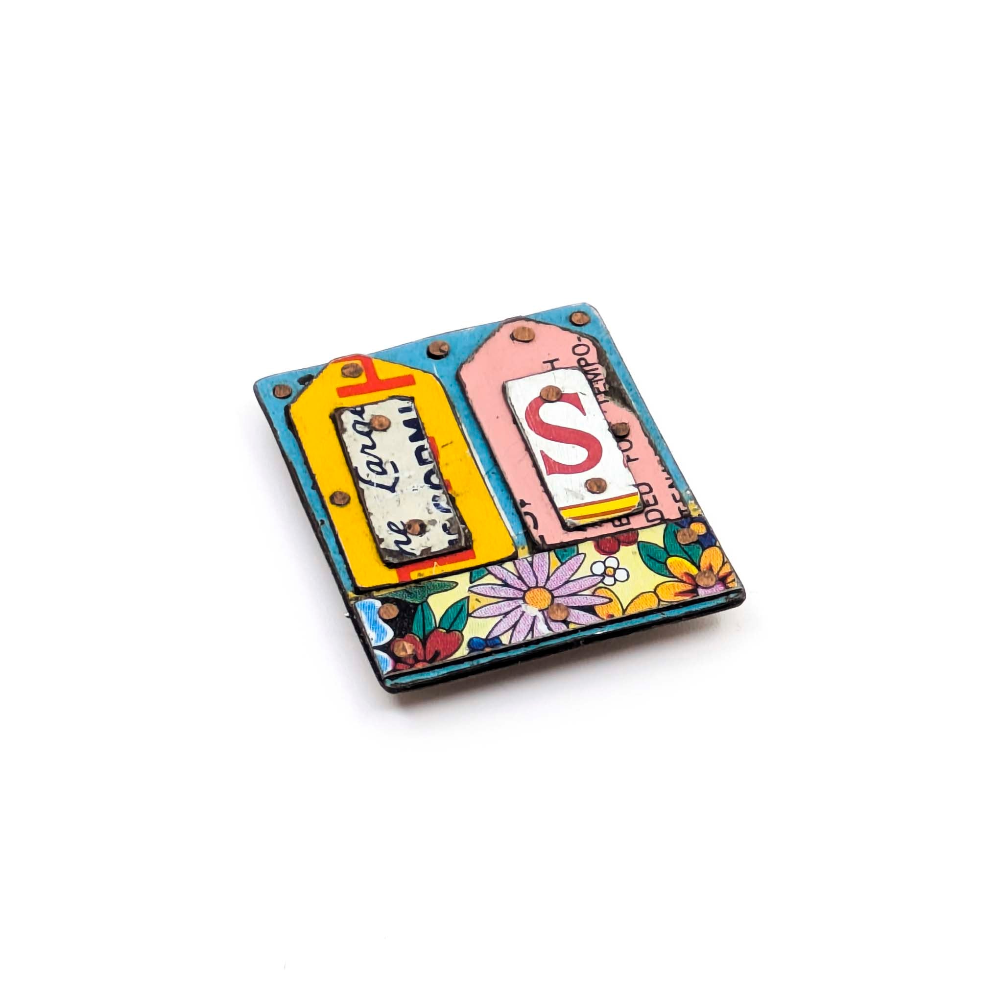 Jane Wells Harrison - House Magnetic Brooches - Style 1 - VISUAL INDEX