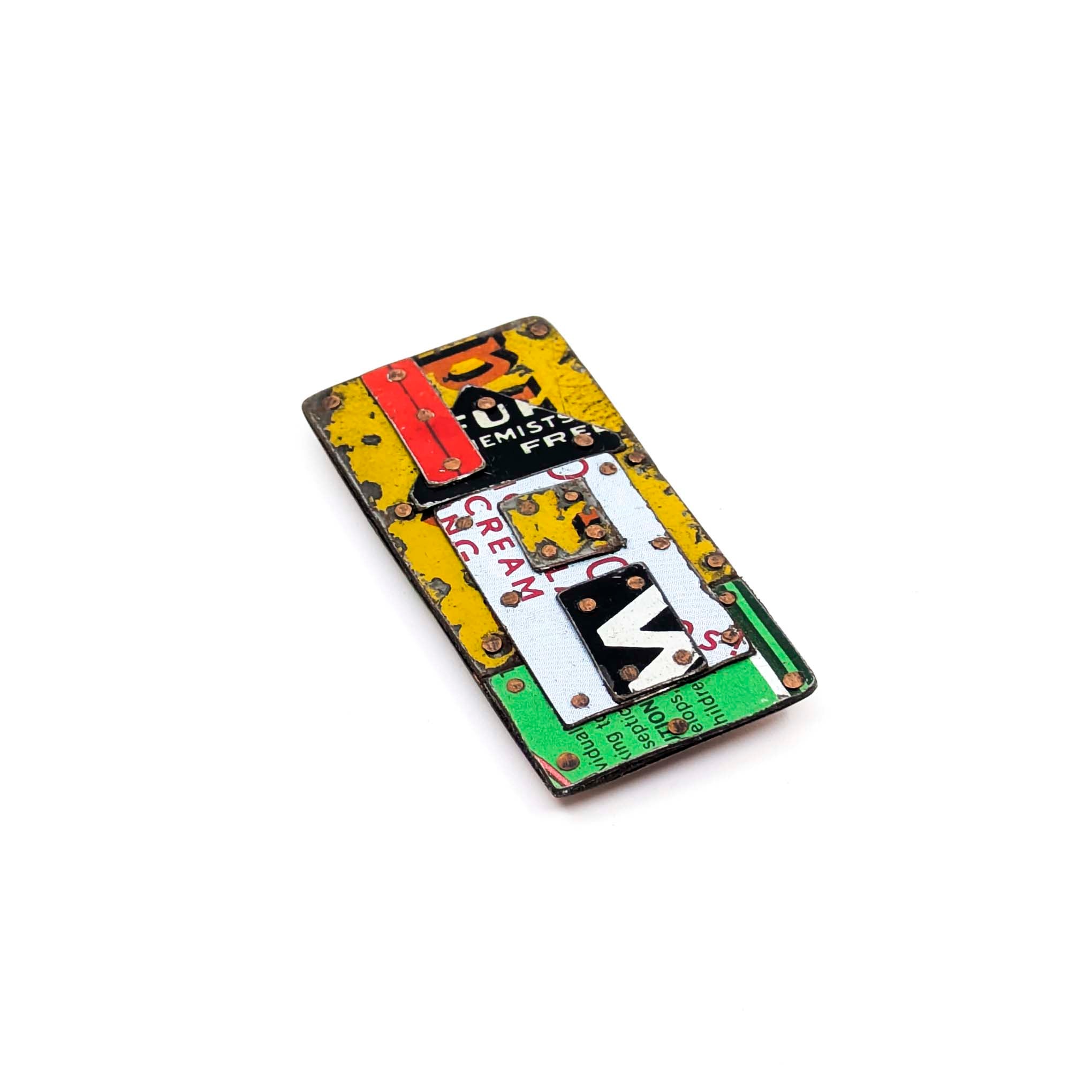 Jane Wells Harrison - House Magnetic Brooches - Style 10 - VISUAL INDEX