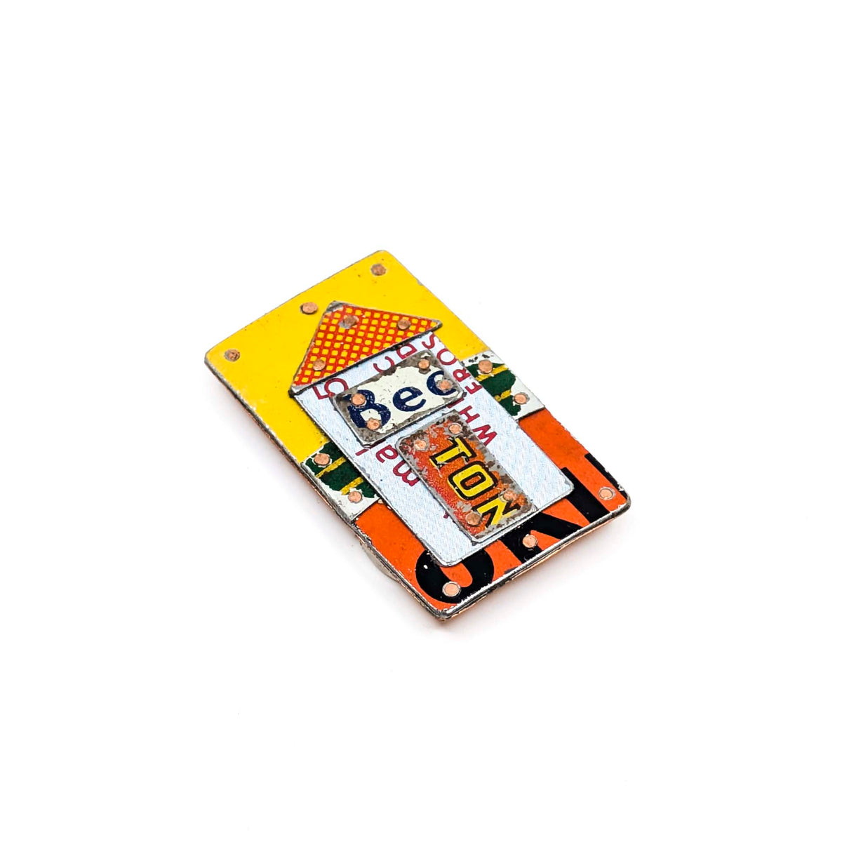 Jane Wells Harrison - House Magnetic Brooches - Style 11 - VISUAL INDEX