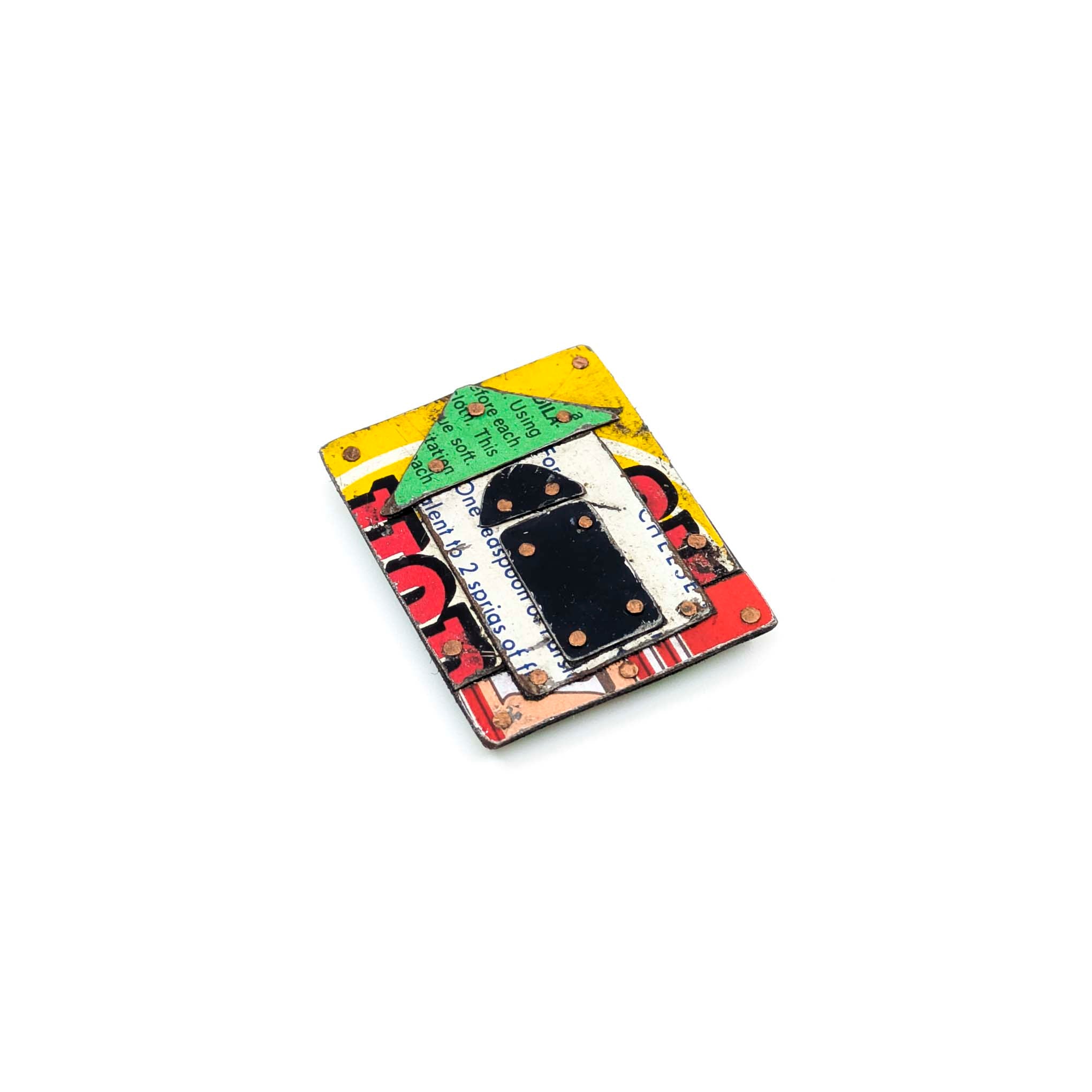 Jane Wells Harrison - House Magnetic Brooches - Style 7 - VISUAL INDEX