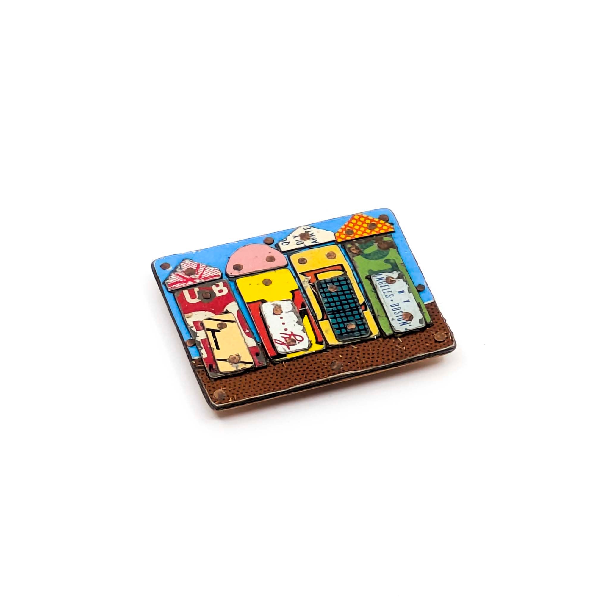 Jane Wells Harrison - House Magnetic Brooches - Style 9 - VISUAL INDEX