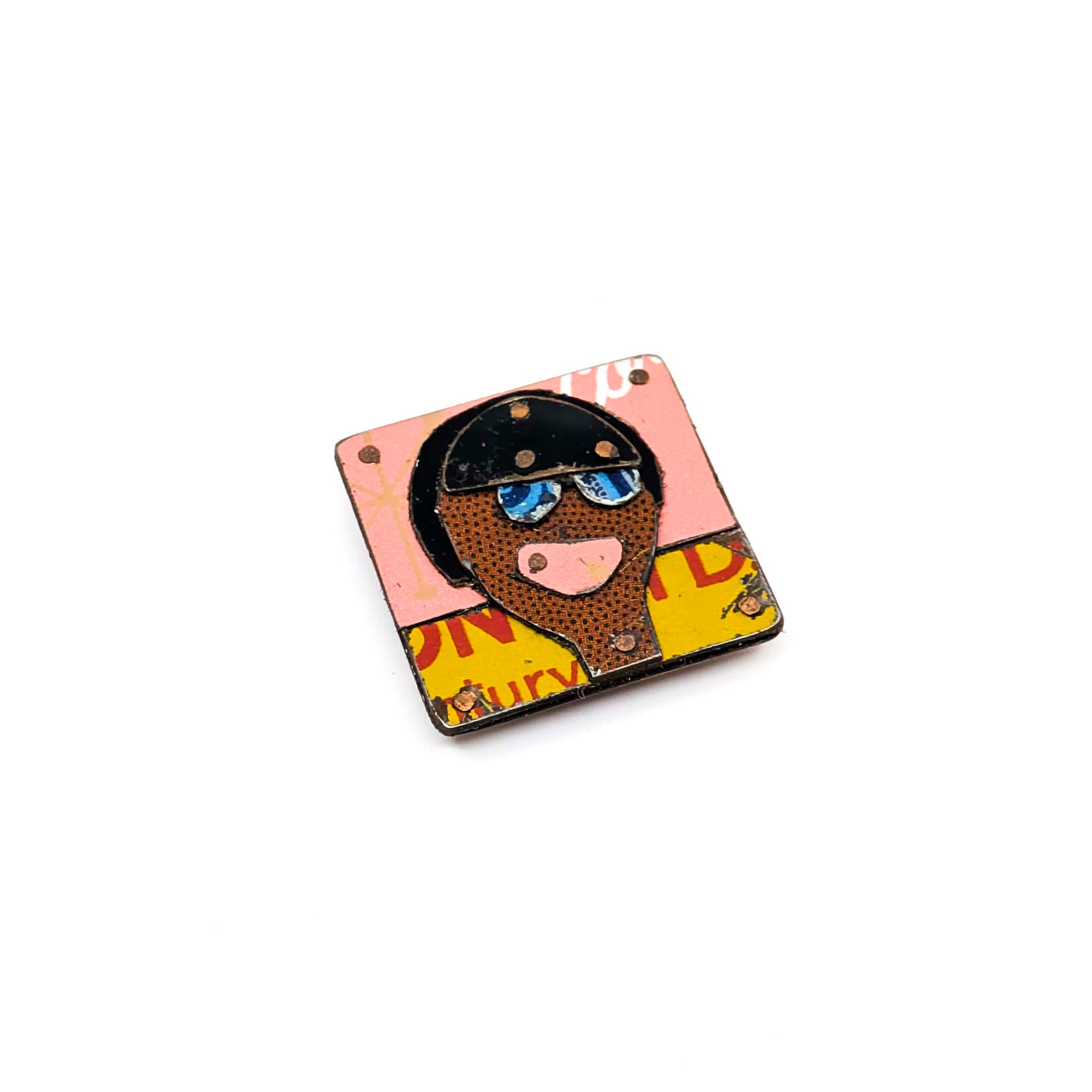 Jane Wells Harrison - Small Face Magnetic Brooches - Style 1 - VISUAL INDEX