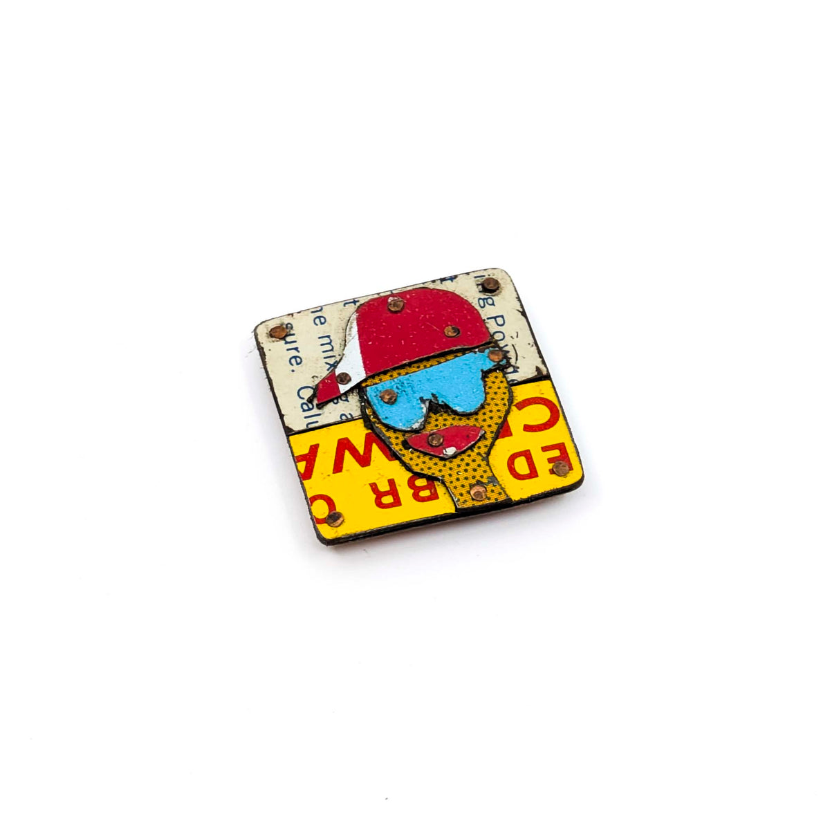 Jane Wells Harrison - Small Face Magnetic Brooches - Style 2 - VISUAL INDEX