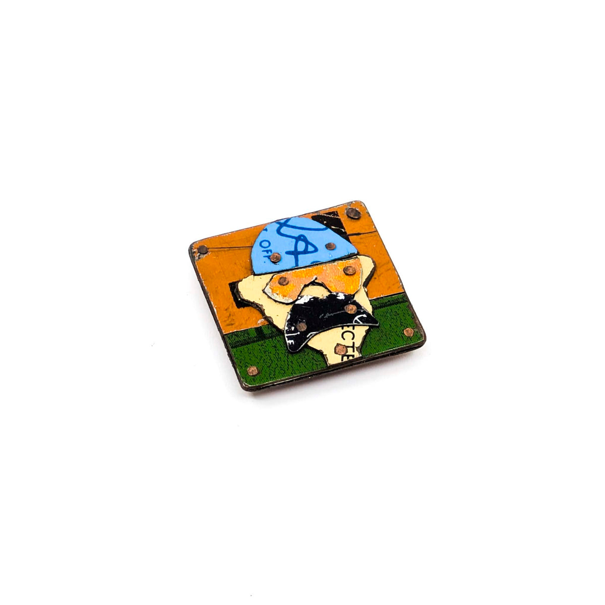 Jane Wells Harrison - Small Face Magnetic Brooches - Style 3 - VISUAL INDEX