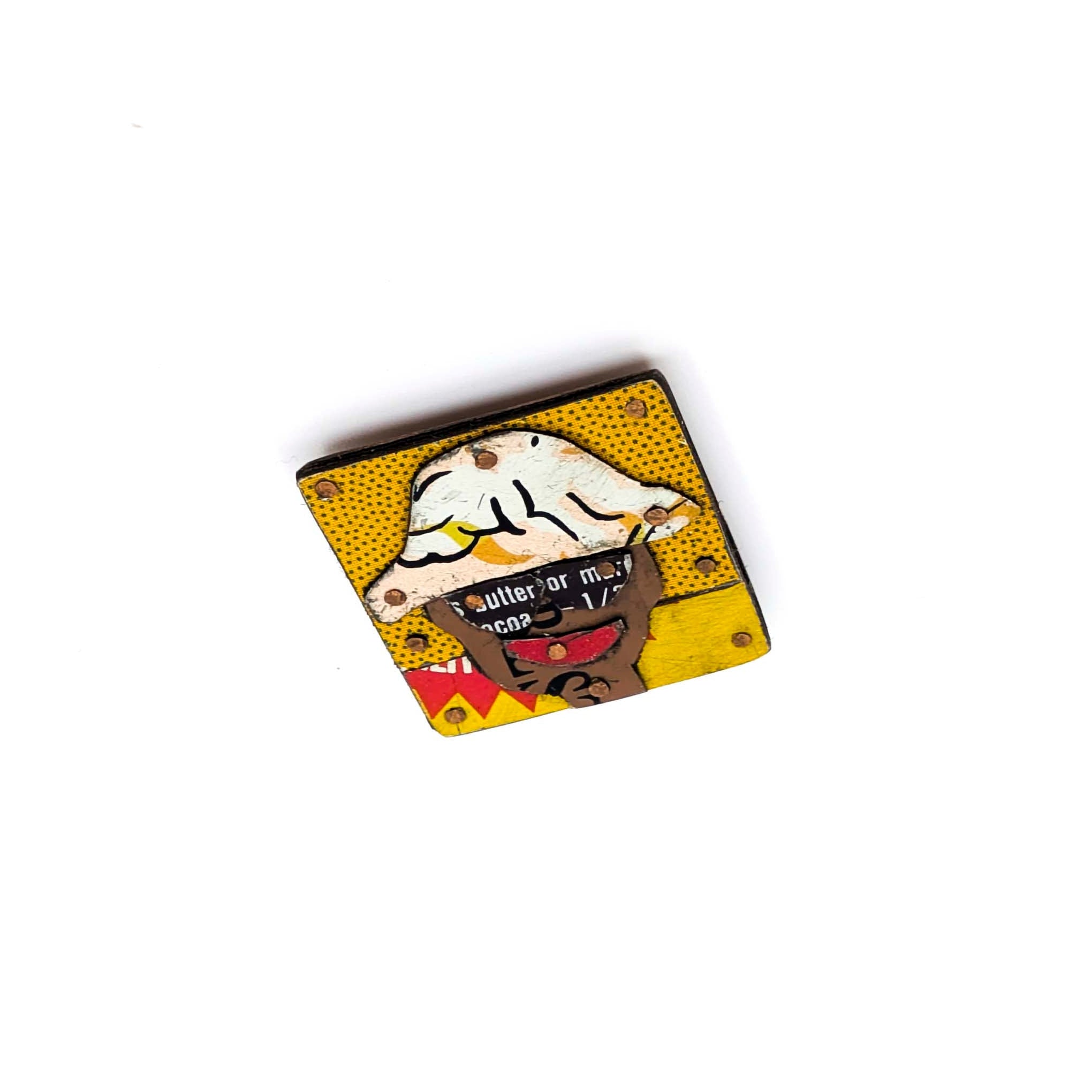 Jane Wells Harrison - Small Face Magnetic Brooches - Style 5 - VISUAL INDEX