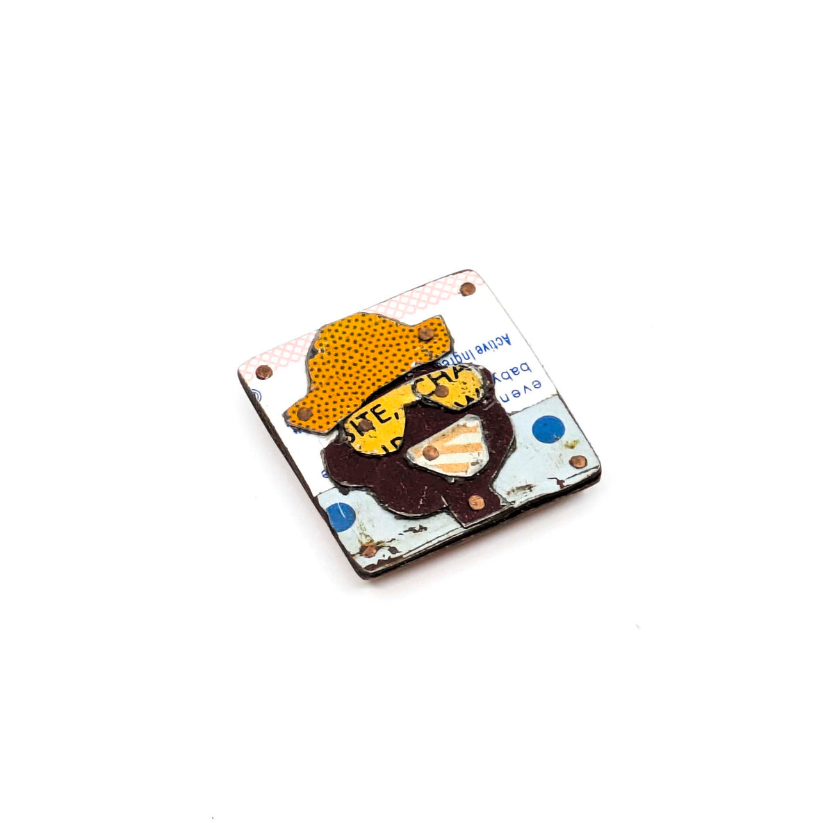 Jane Wells Harrison - Small Face Magnetic Brooches - Style 8 - VISUAL INDEX
