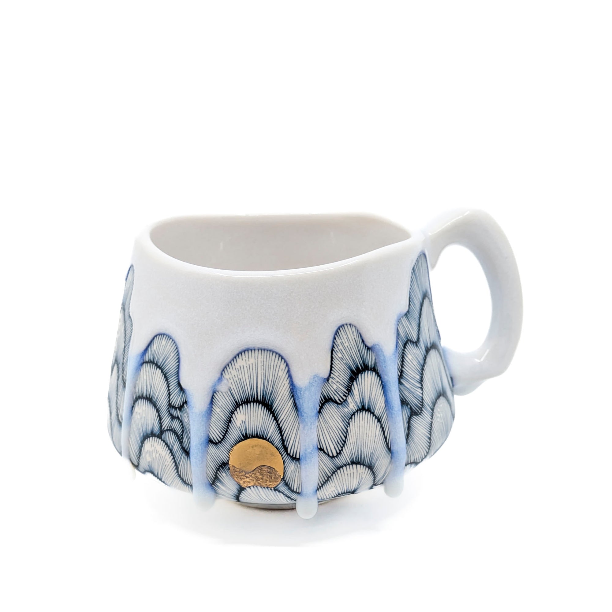 White Tiny Planet Mug