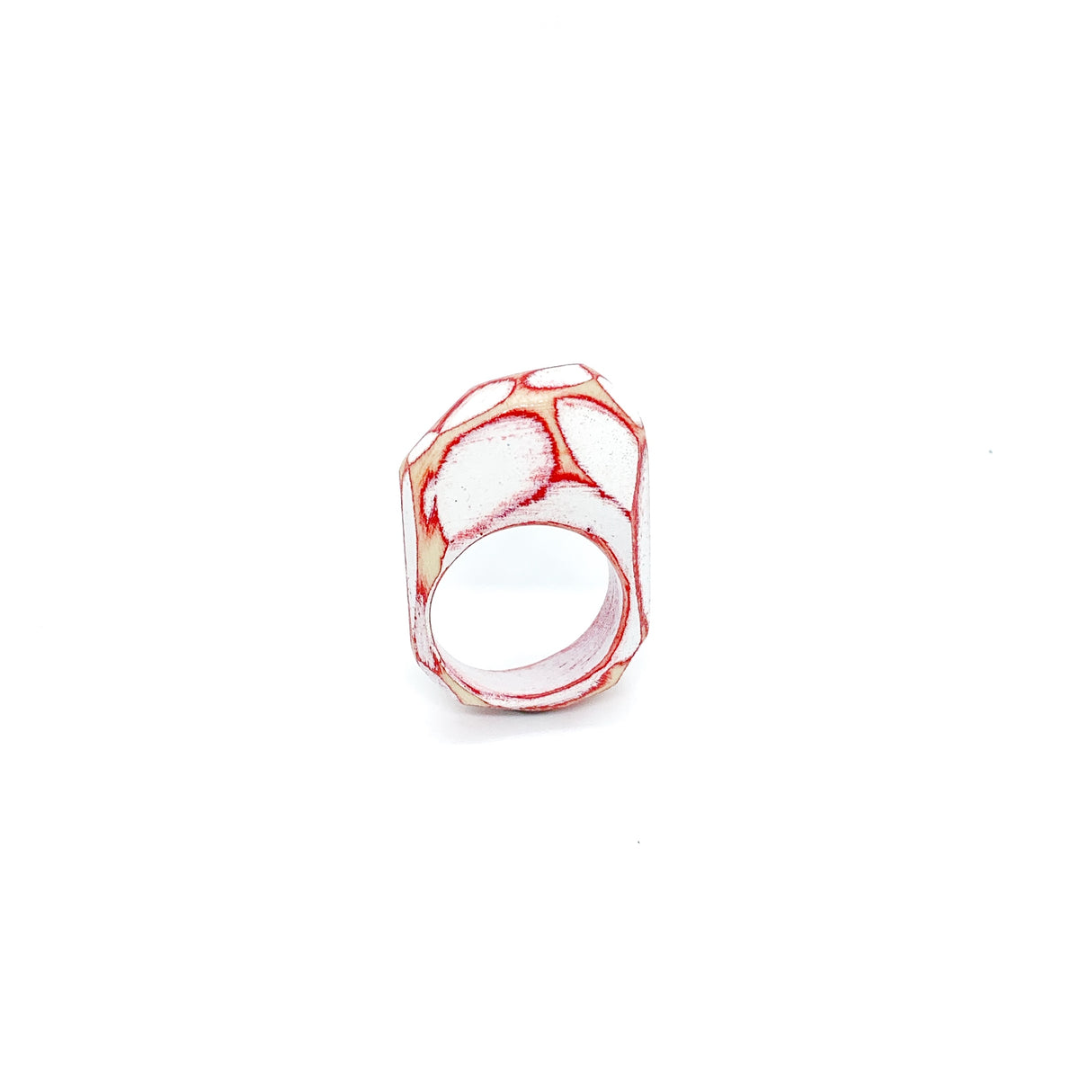 Bad Habits by Morgan Hill - Multifaceted Ring (reg) - White - VISUAL INDEX